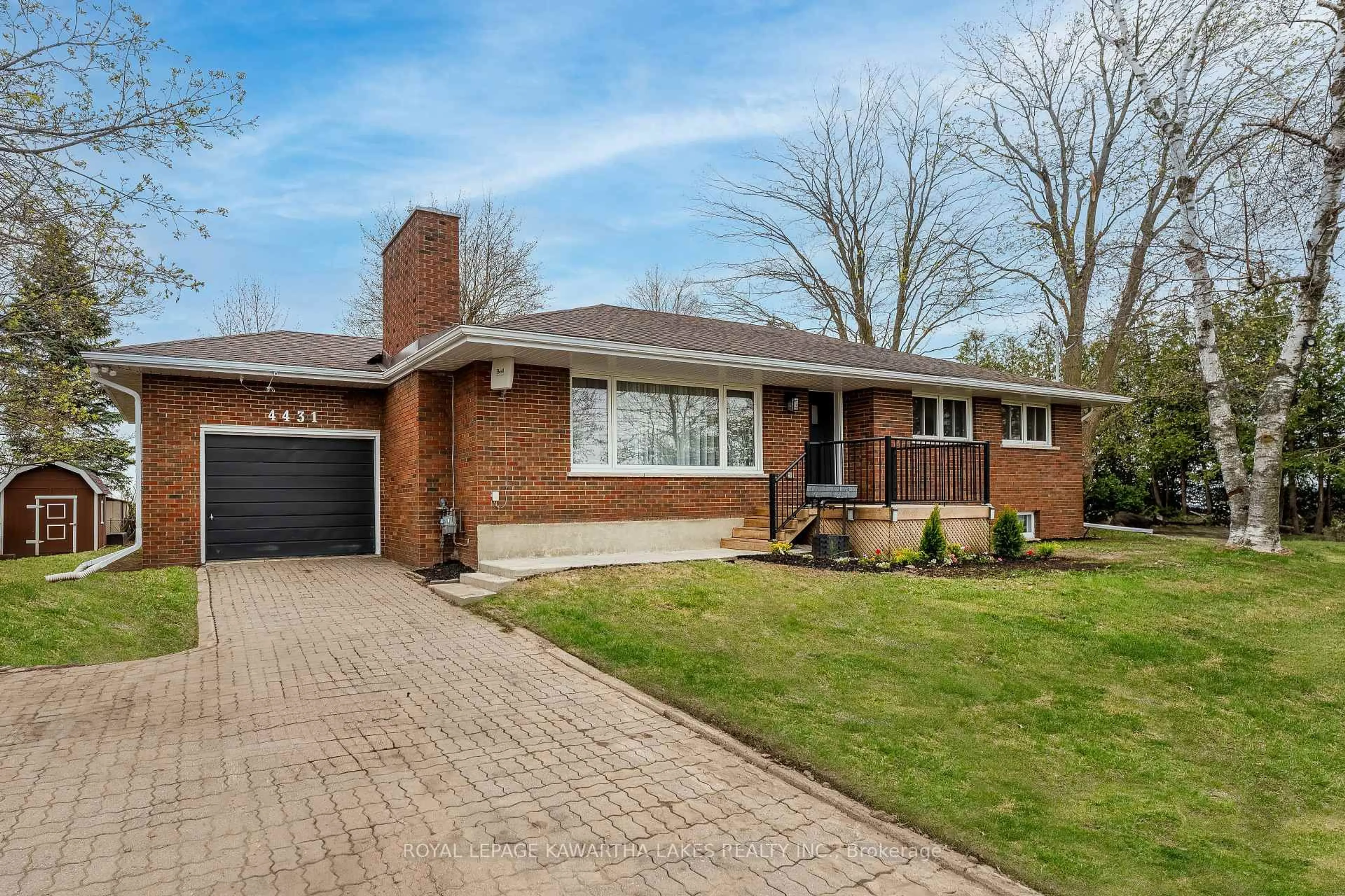Home with brick exterior material, street for 4431 Guthrie Dr, Peterborough South Ontario K9J 6Y3