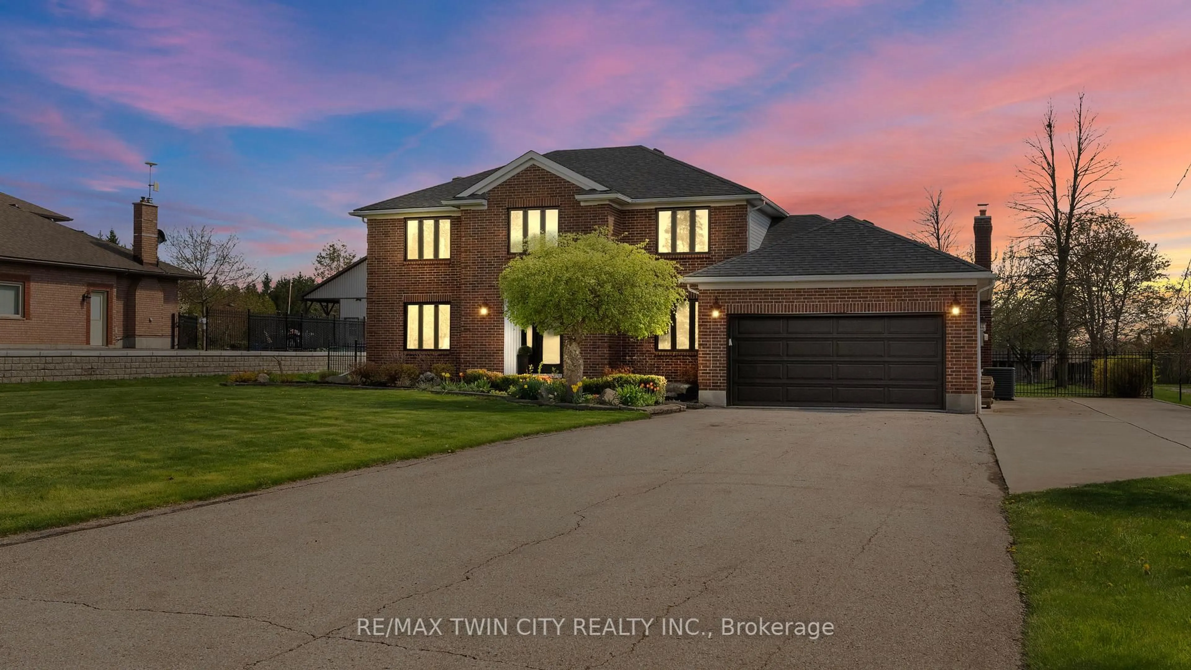 Home with brick exterior material, street for 3992 Weimar Line, Wellesley Ontario N0B 2T0