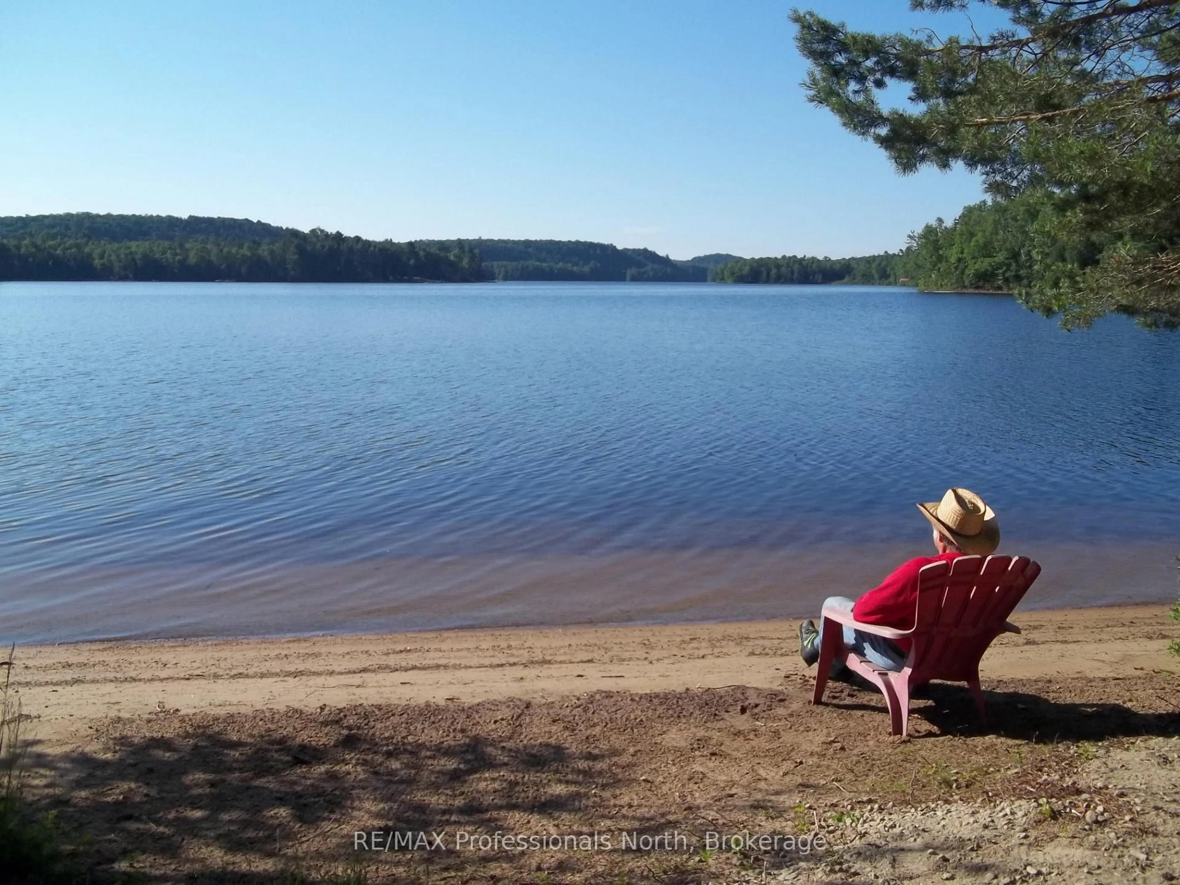 Patio, water/lake/river/ocean view for 4043 Highway 60 N/A, Algonquin Highlands Ontario P0A 1H0