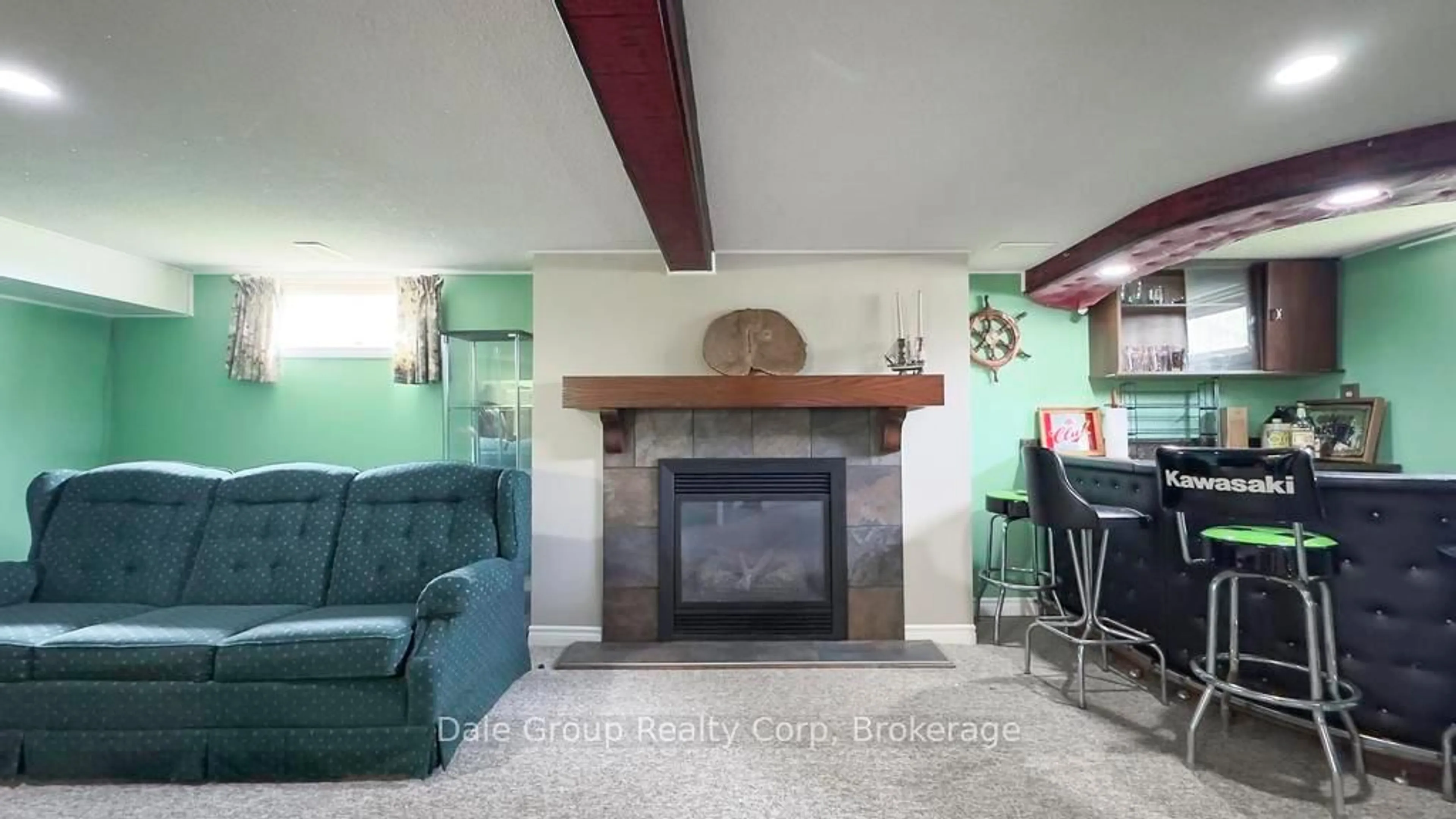 Living room with furniture, ceramic/tile floor for 79920 Front Rd, Huron East Ontario N0M 1L0