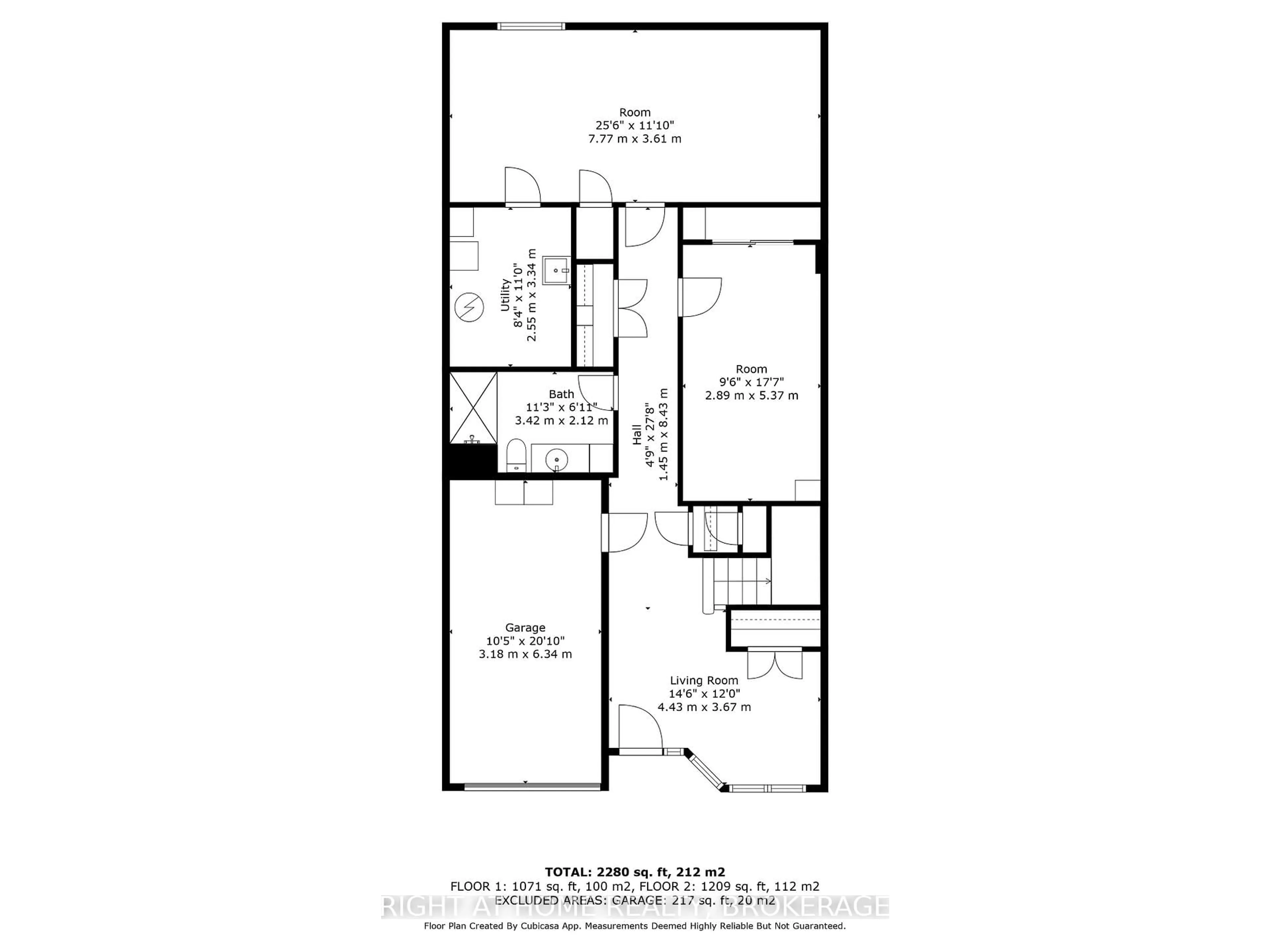 Floor plan for 2880 King St #17, Lincoln Ontario L0R 1S0