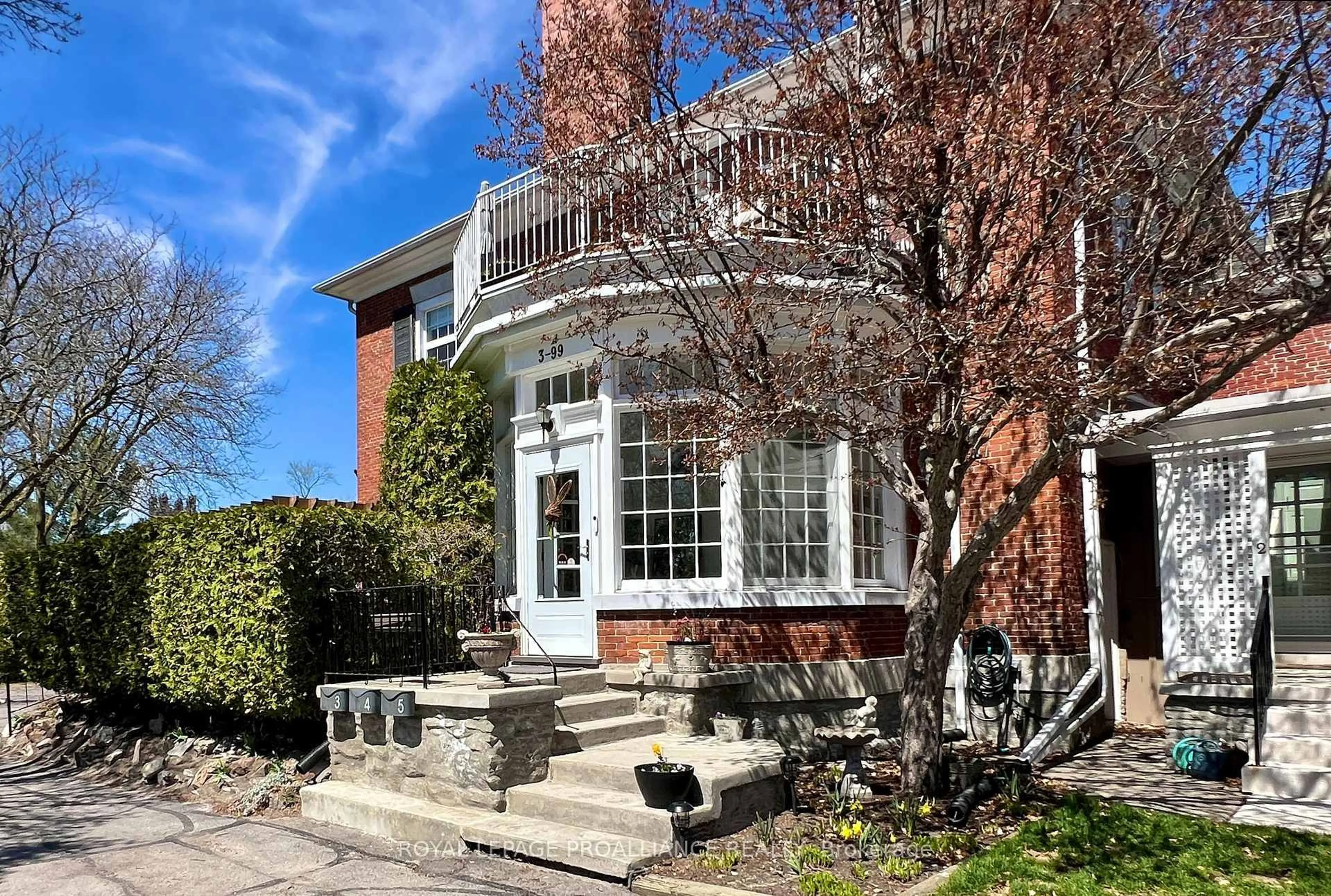 Home with brick exterior material, street for 99 Bridge St #3, Belleville Ontario K8N 1M2