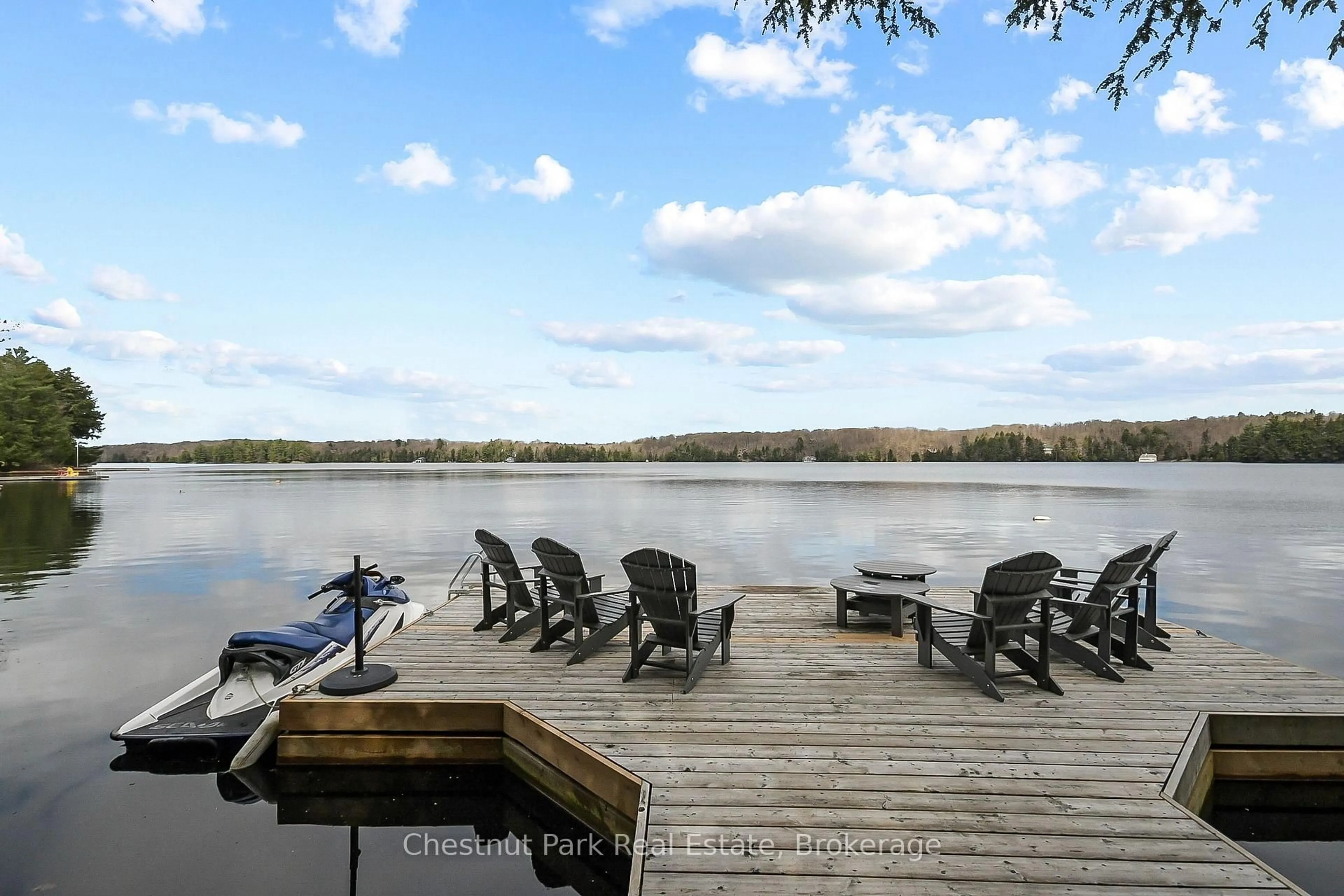 Patio, water/lake/river/ocean view for 1058 Sands Rd #10, Muskoka Lakes Ontario P0B 0A4
