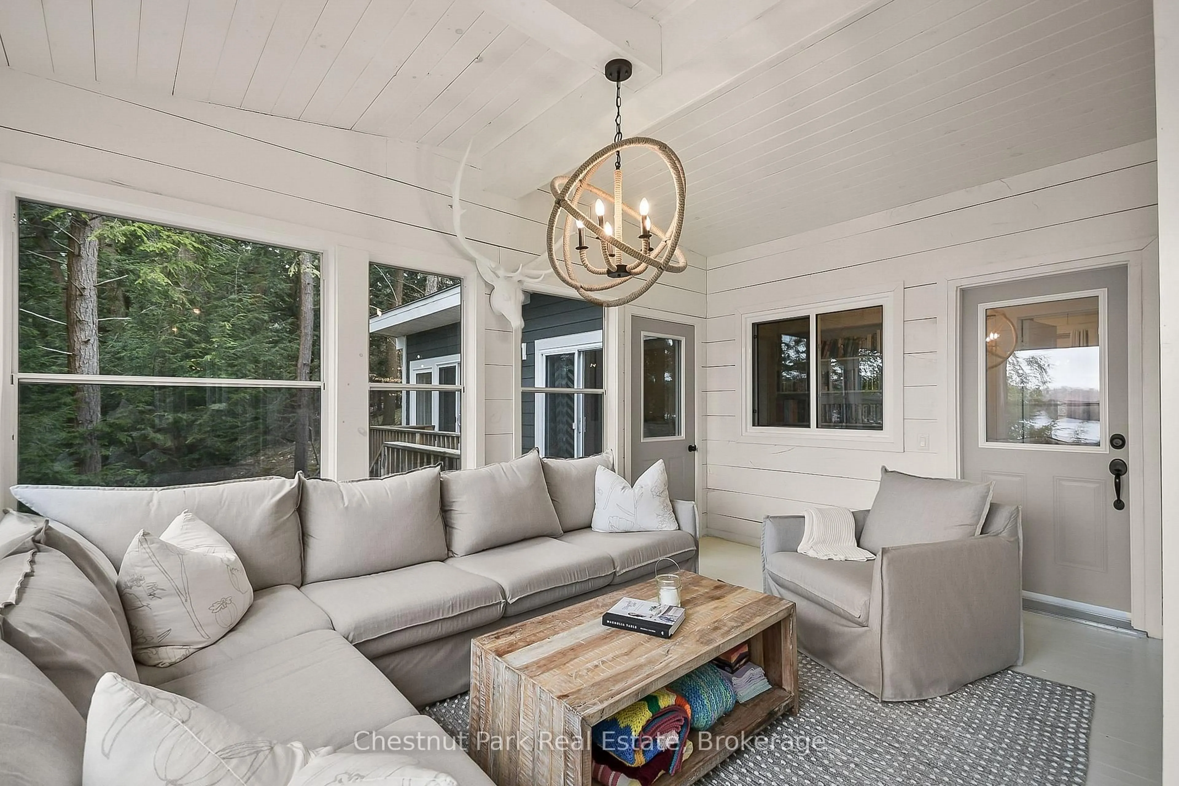 Living room with furniture, unknown for 1058 Sands Rd #10, Muskoka Lakes Ontario P0B 0A4