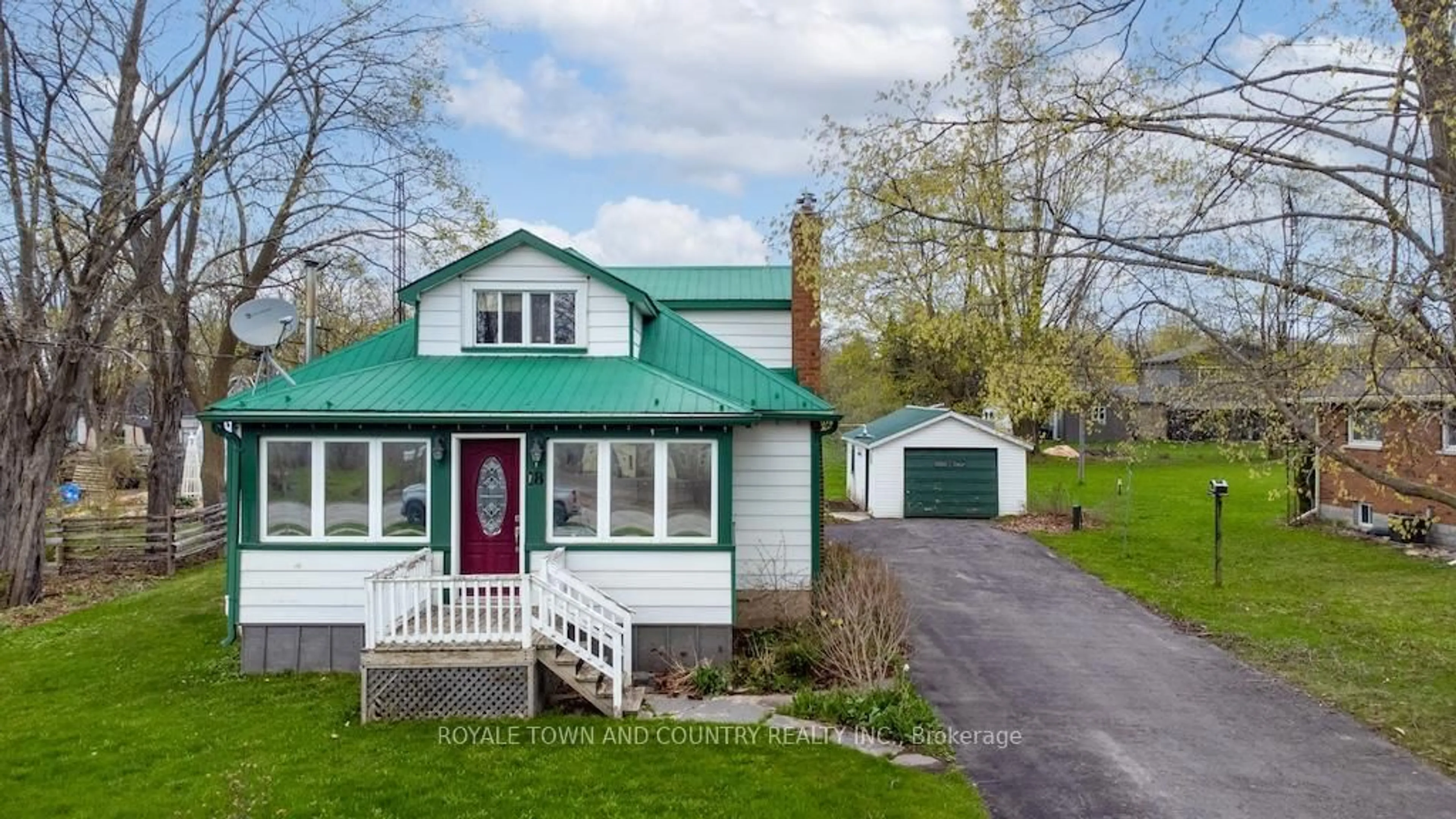 Home with vinyl exterior material, street for 16895 Simcoe St, Kawartha Lakes Ontario K0M 2J0