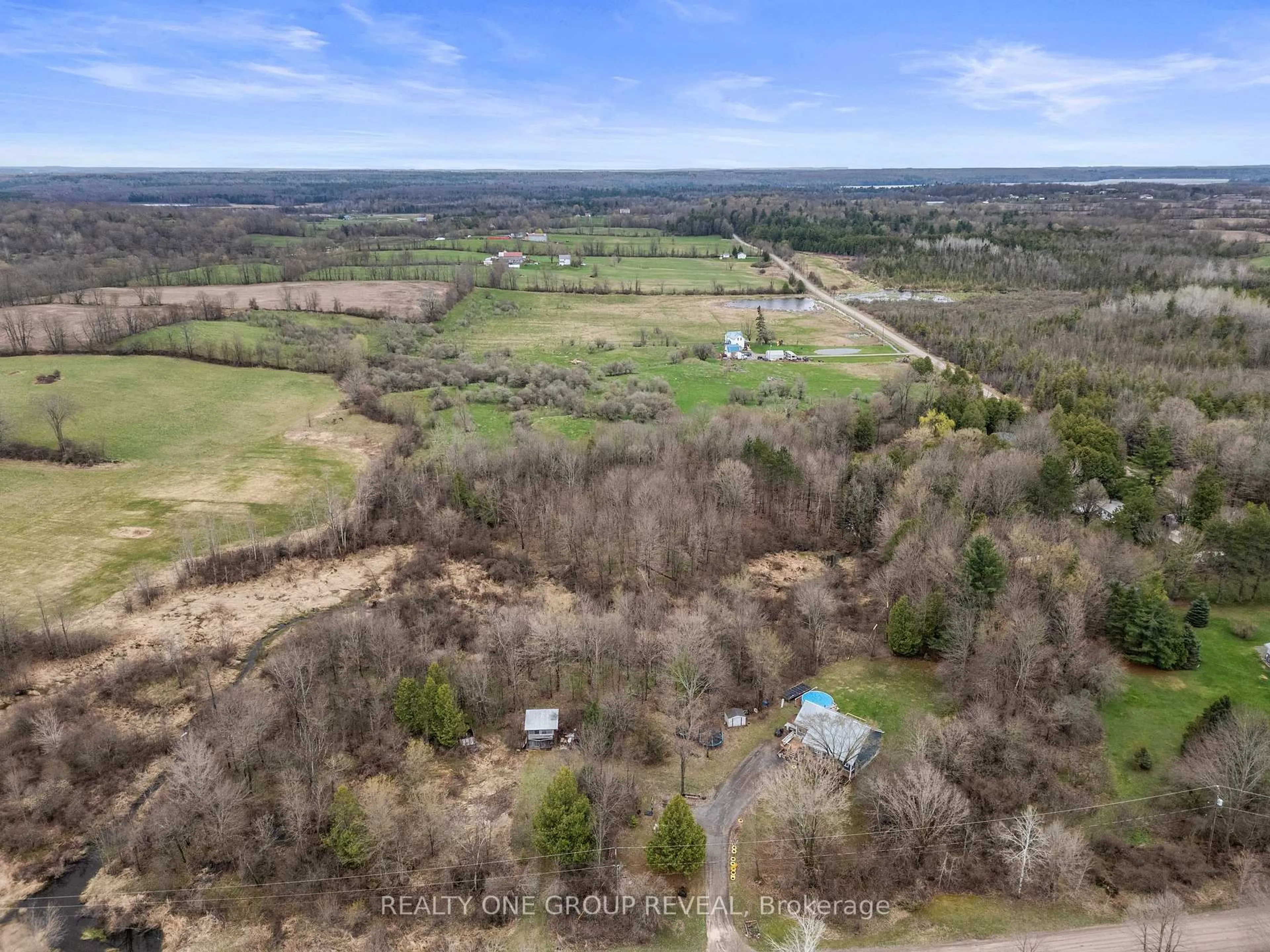 A pic from outside/outdoor area/front of a property/back of a property/a pic from drone, unknown for 364 Tannery Rd, Madoc Ontario K0K 2K0
