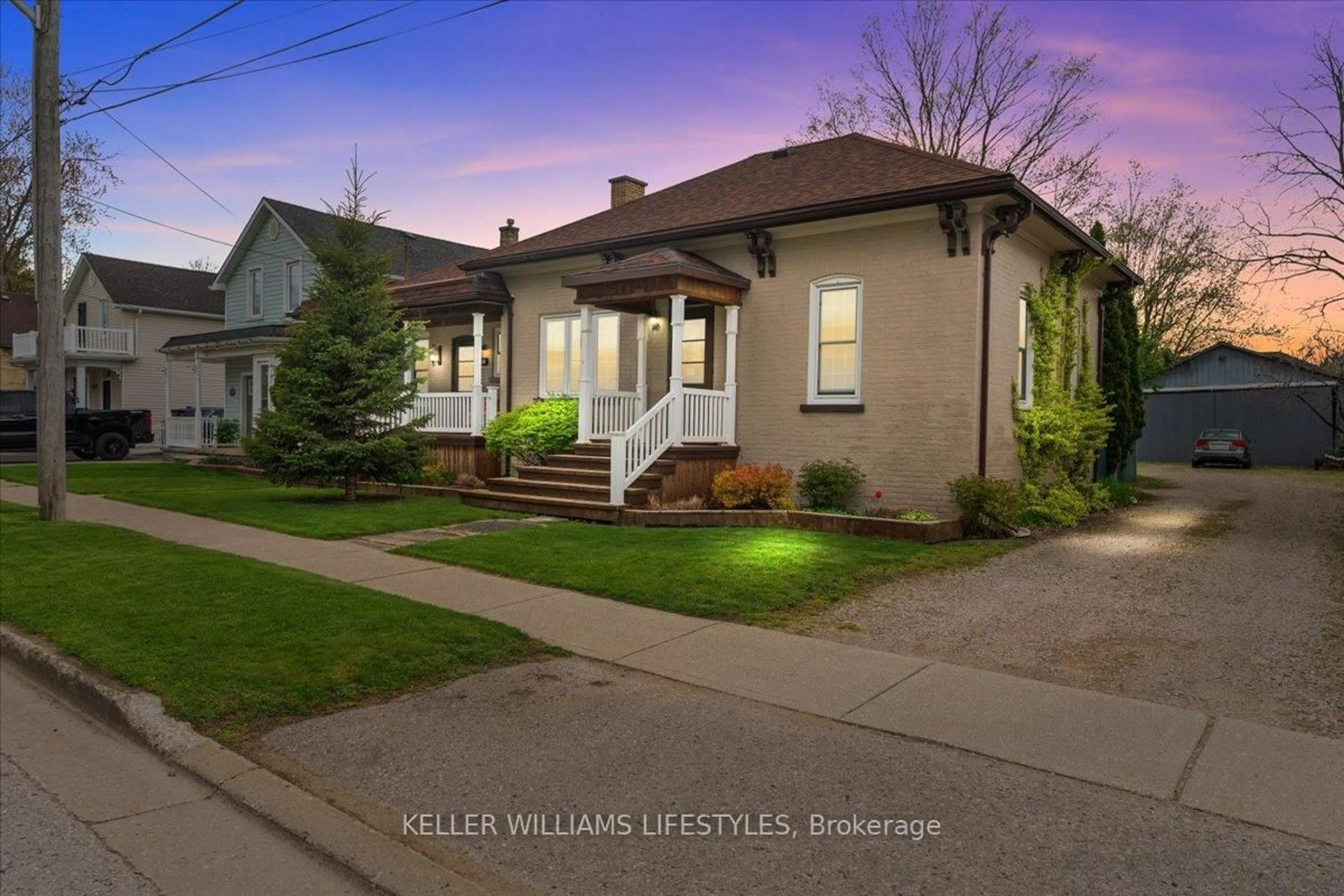 Home with brick exterior material, street for 22 PRINCE St, Lambton Shores Ontario N0N 1J0