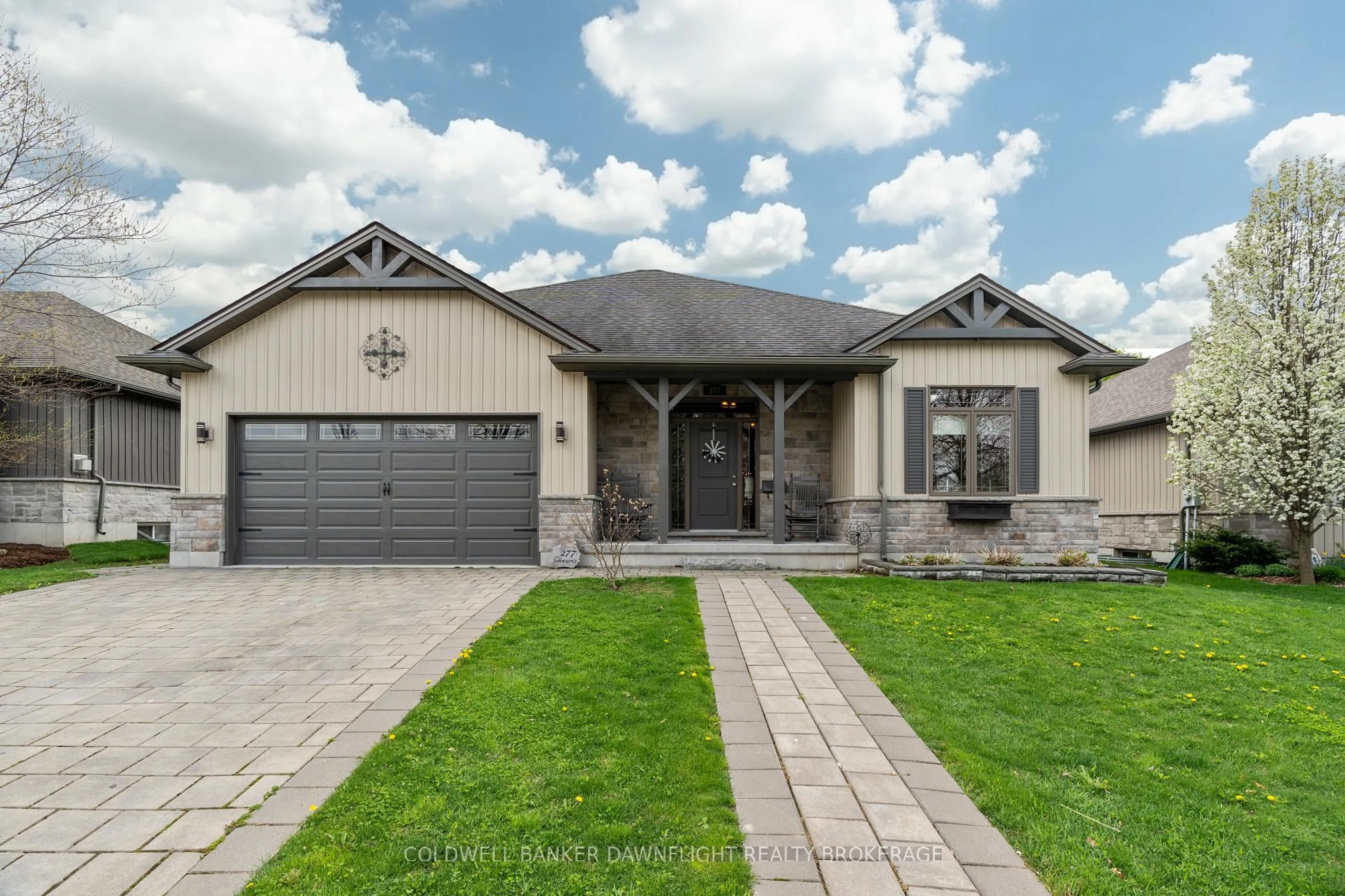 Home with brick exterior material, street for 277 Darling Blvd, South Huron Ontario N0M 1S1