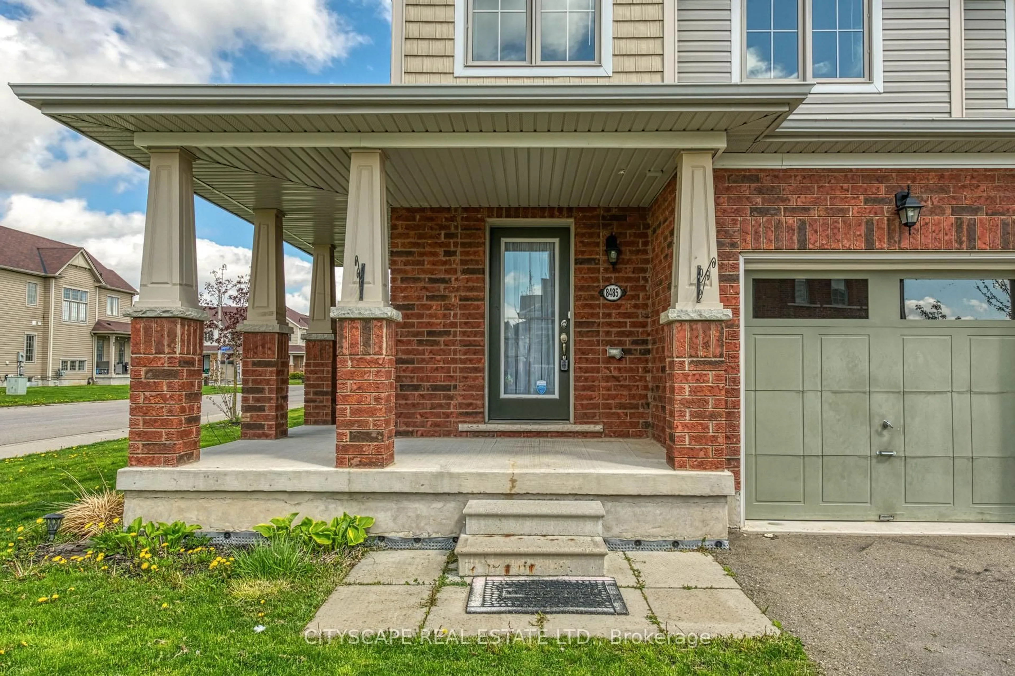 Home with brick exterior material, street for 8485 Primrose Lane, Niagara Falls Ontario L2H 0K8