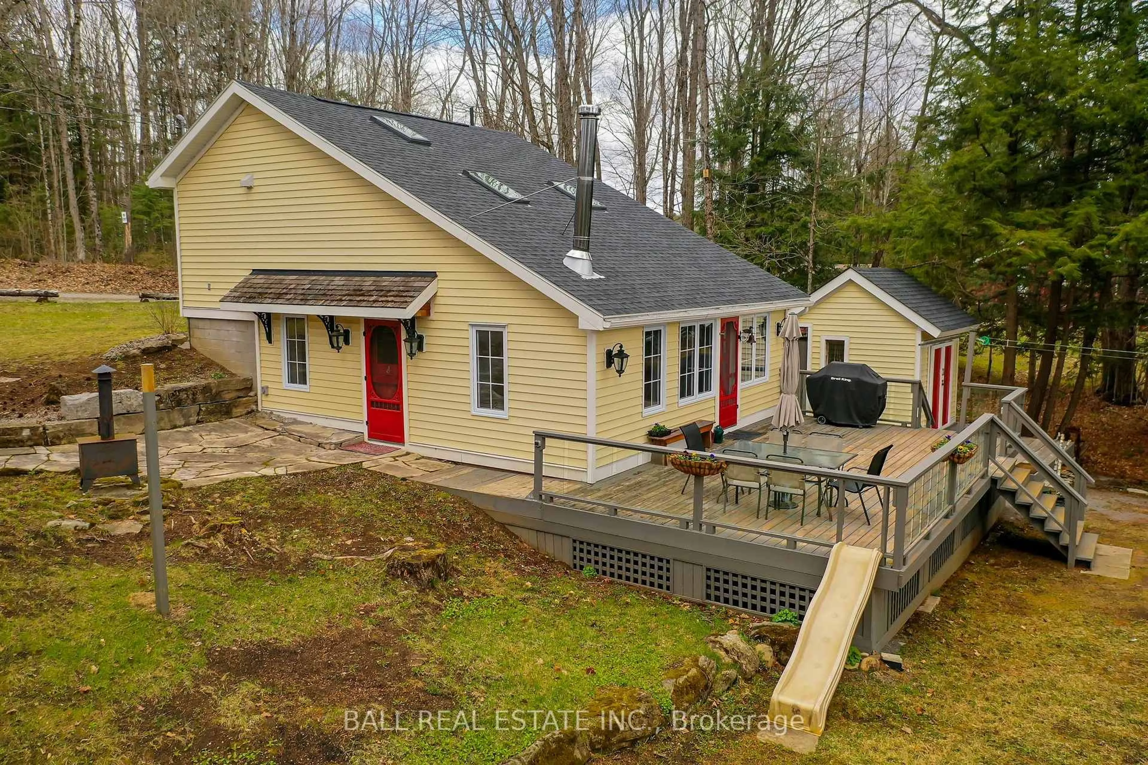 A pic from outside/outdoor area/front of a property/back of a property/a pic from drone, unknown for 2 Fire Route 294C N/A, Trent Lakes Ontario K0M 1R0