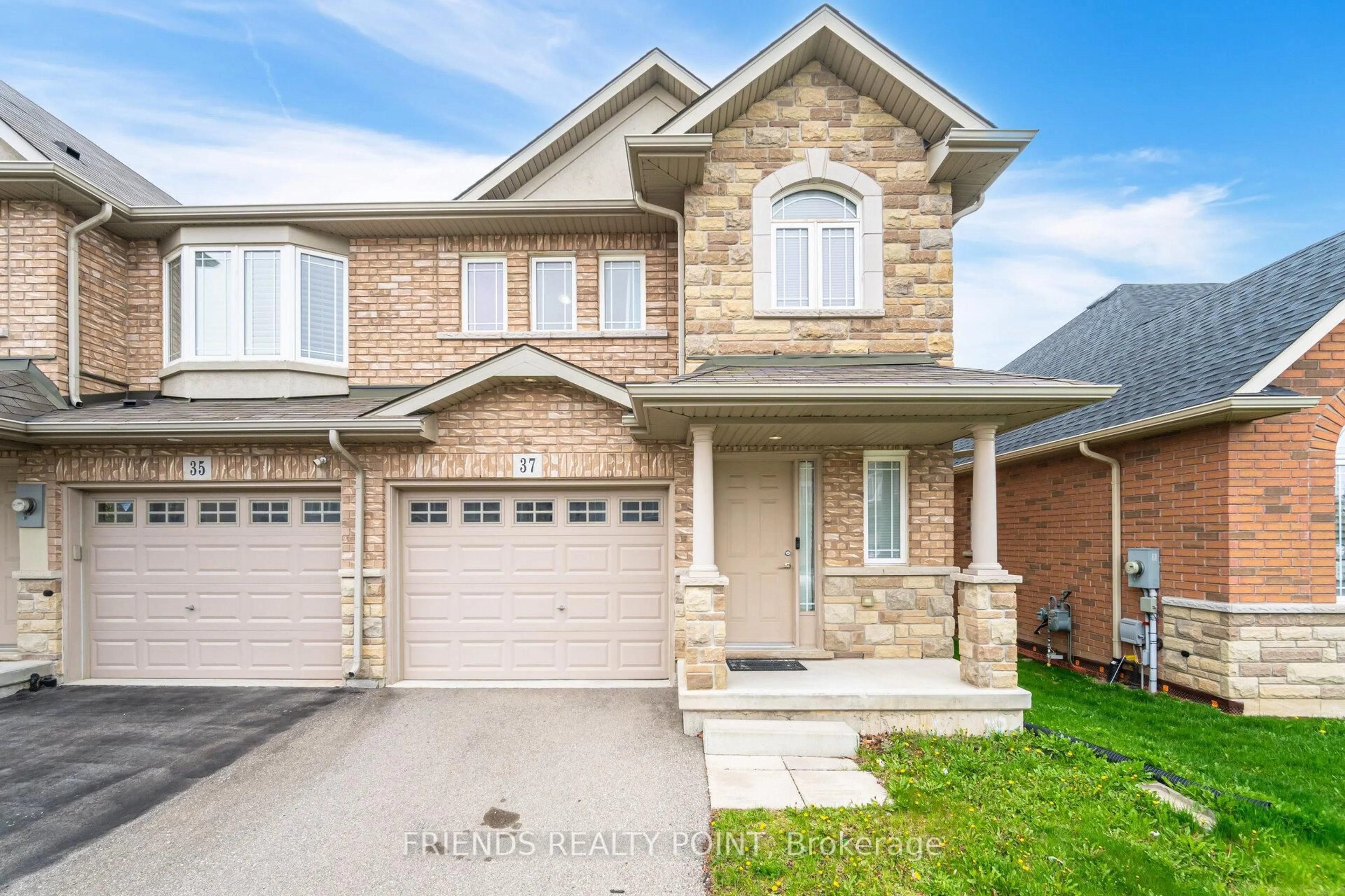 Home with brick exterior material, street for 37 Charleswood Cres, Hamilton Ontario L0R 1P0