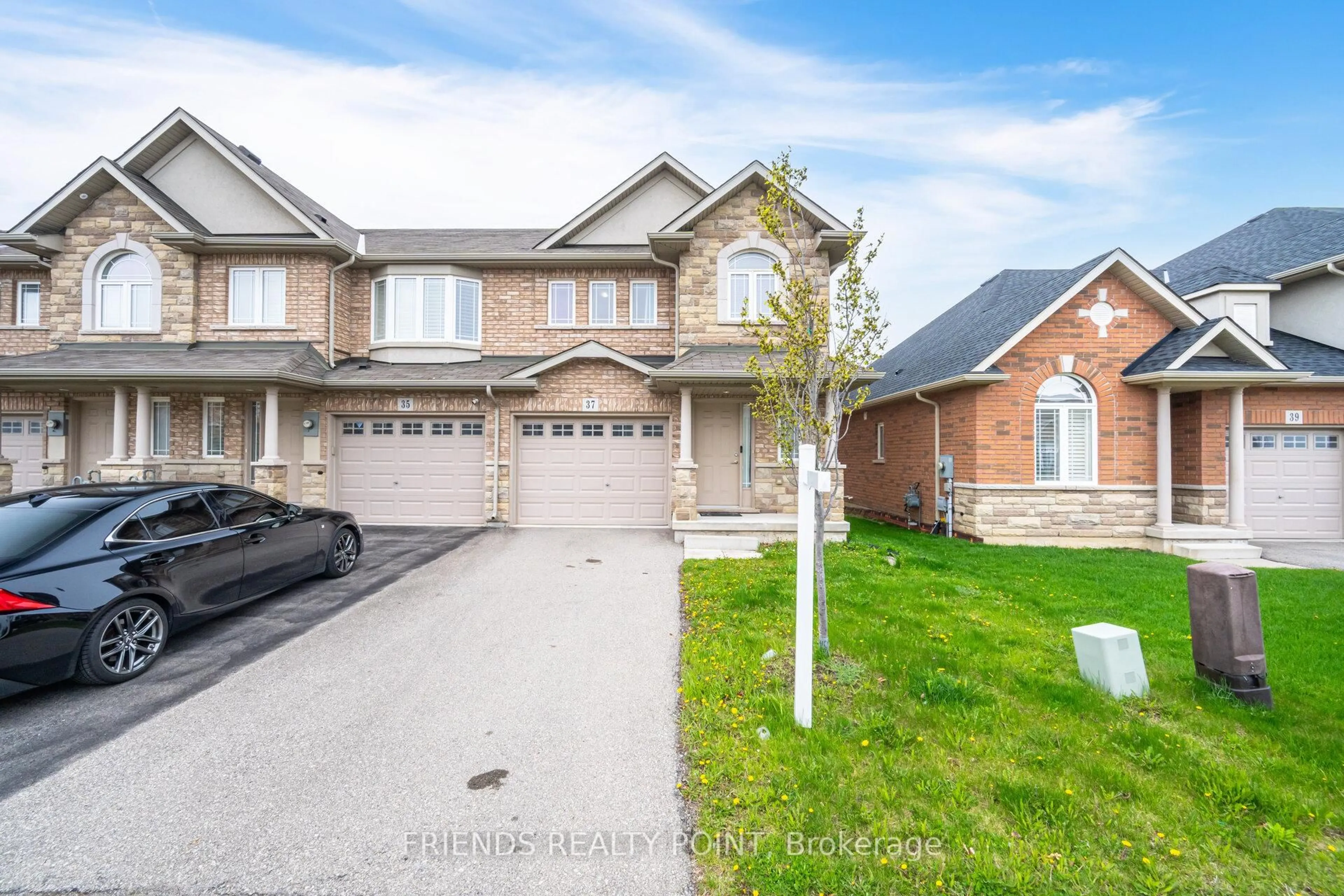 Home with brick exterior material, street for 37 Charleswood Cres, Hamilton Ontario L0R 1P0