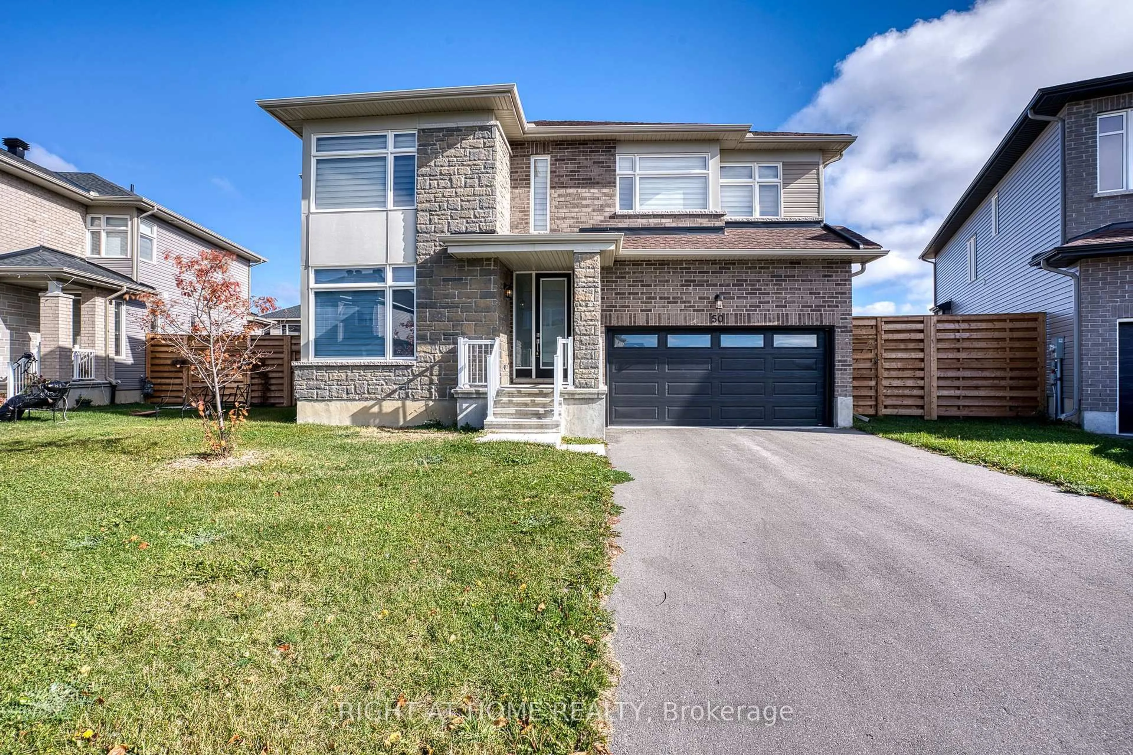 Home with brick exterior material, street for 50 Antonakos Dr, Carleton Place Ontario K7C 0L1