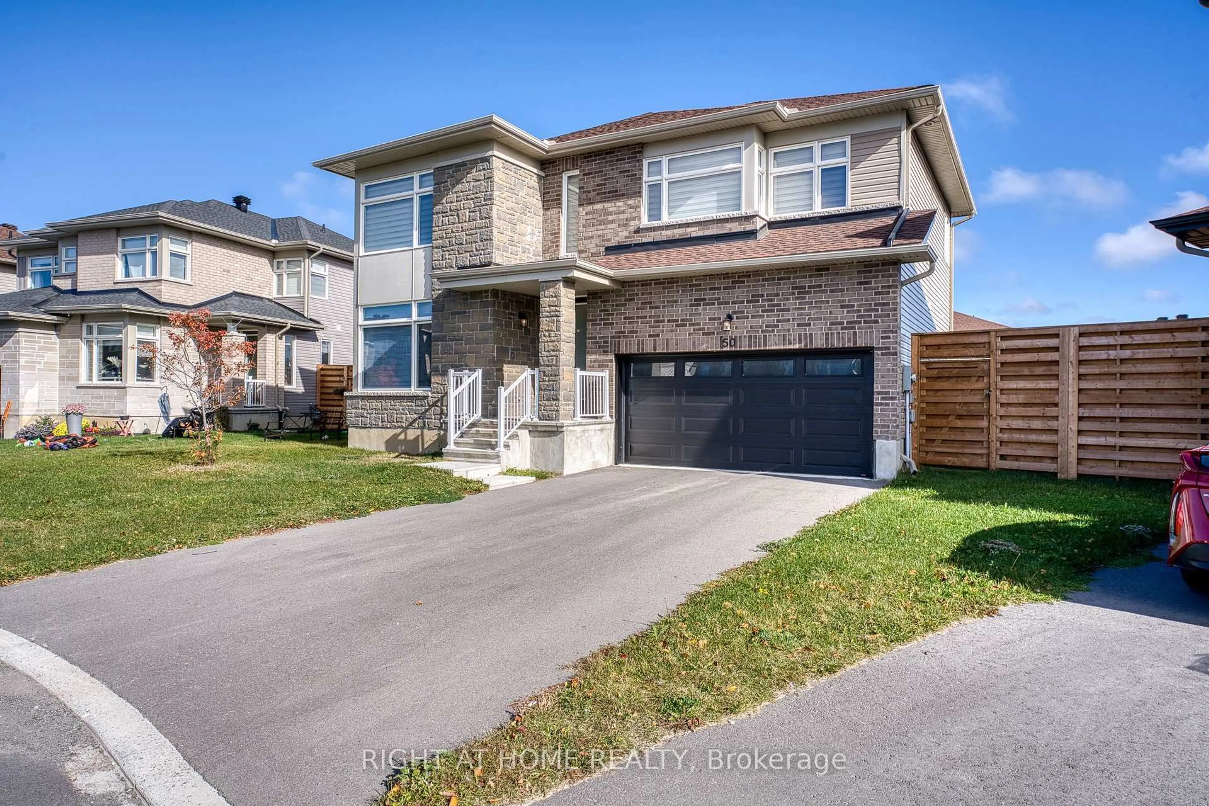 Home with brick exterior material, street for 50 Antonakos Dr, Carleton Place Ontario K7C 0L1