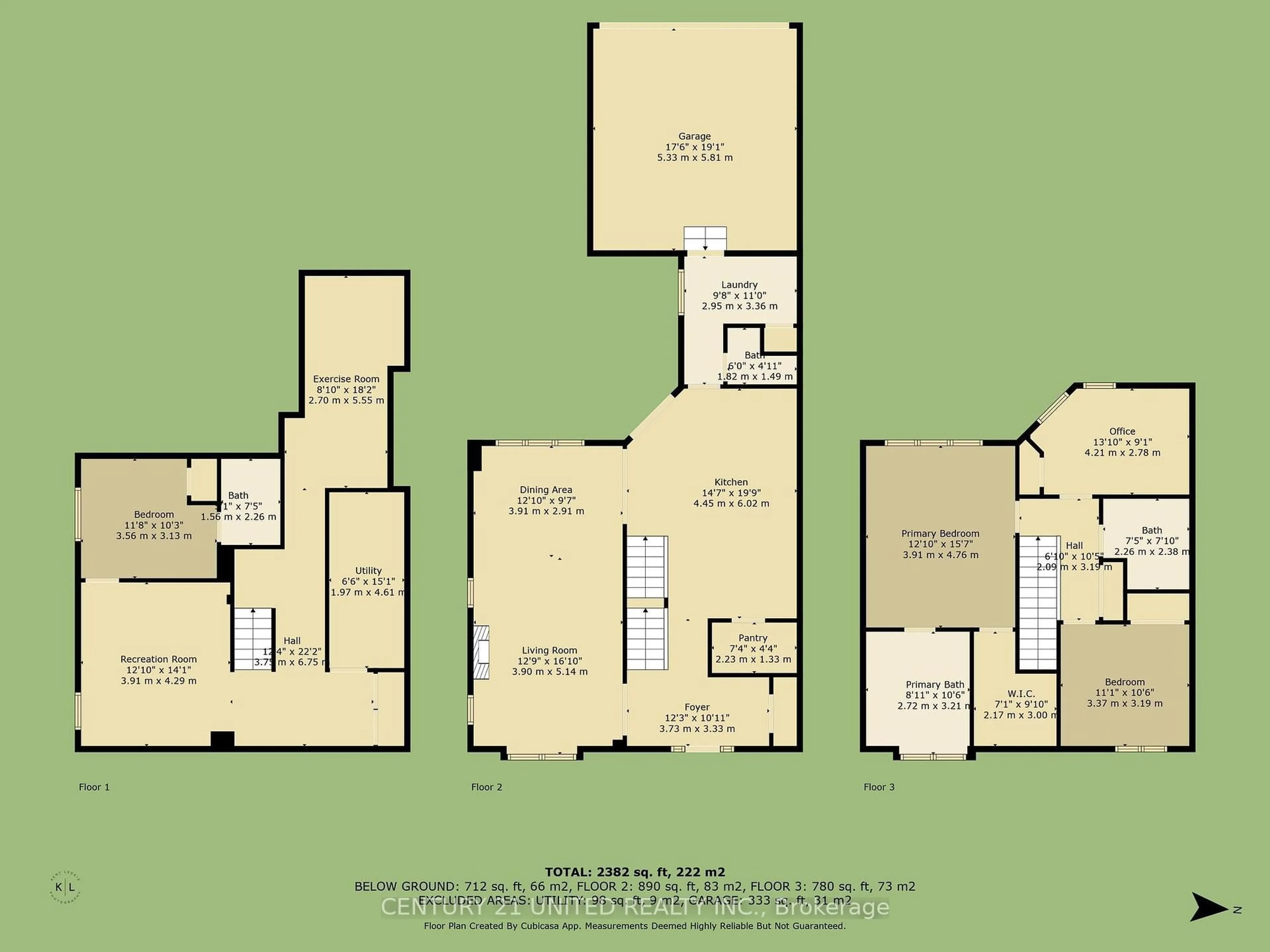 Floor plan for 905 Bitten Lane, Peterborough North Ontario K9H 0H8