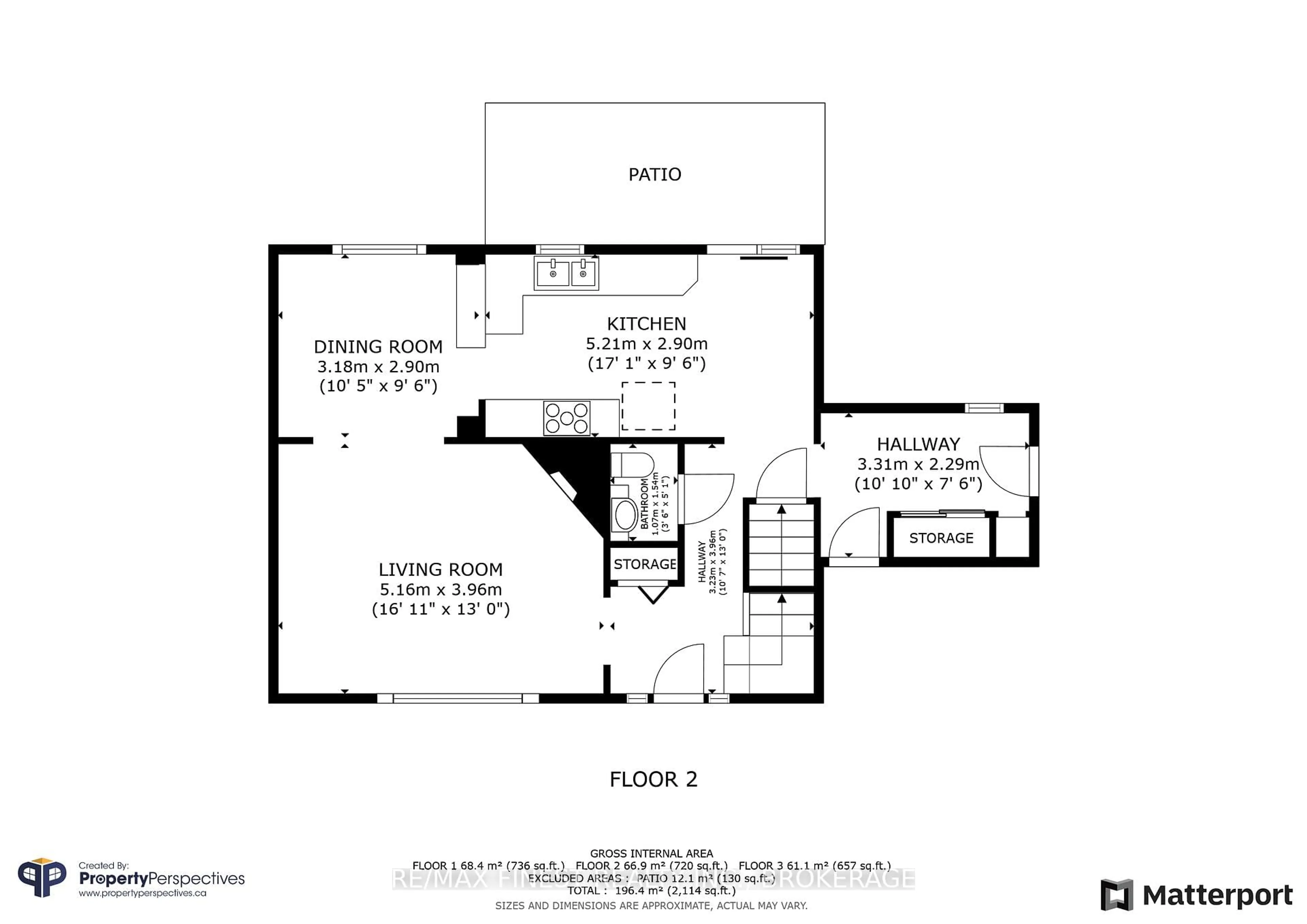 Floor plan for 1067 Hudson Dr, Kingston Ontario K7M 5K9