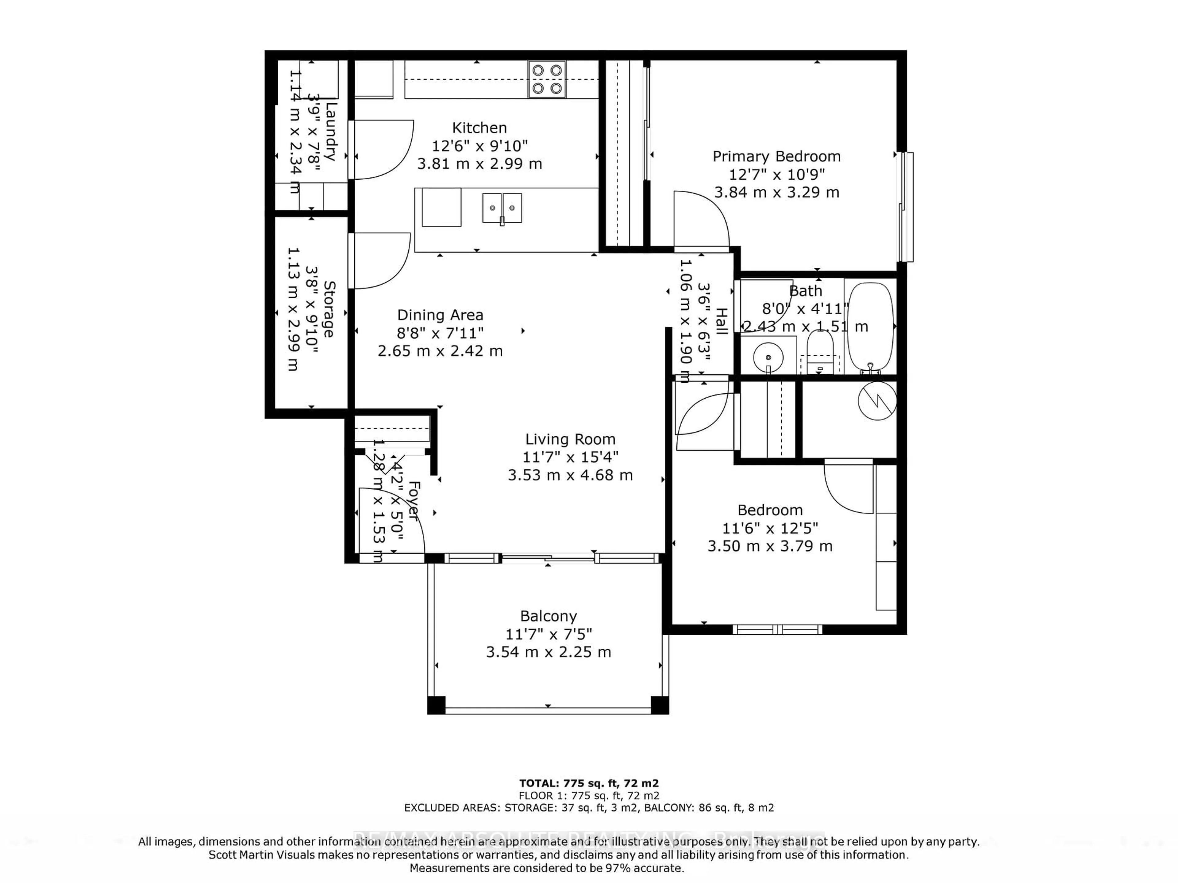 Floor plan for 1119 Stittsville Main St #F, Ottawa Ontario K2S 0C9