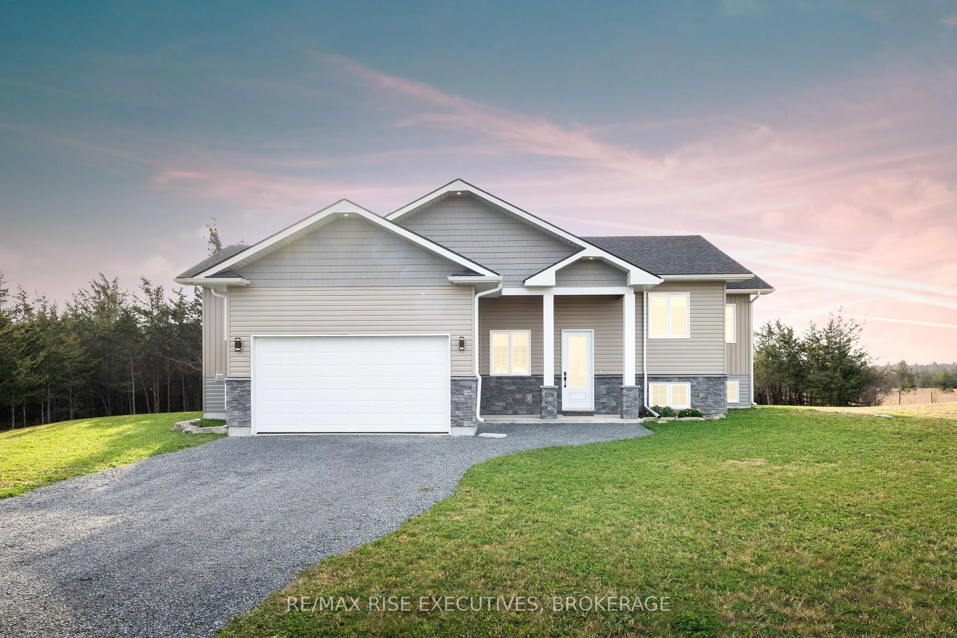 Home with vinyl exterior material, street for 781 Nugent Rd, Newburgh Ontario K0K 2S0