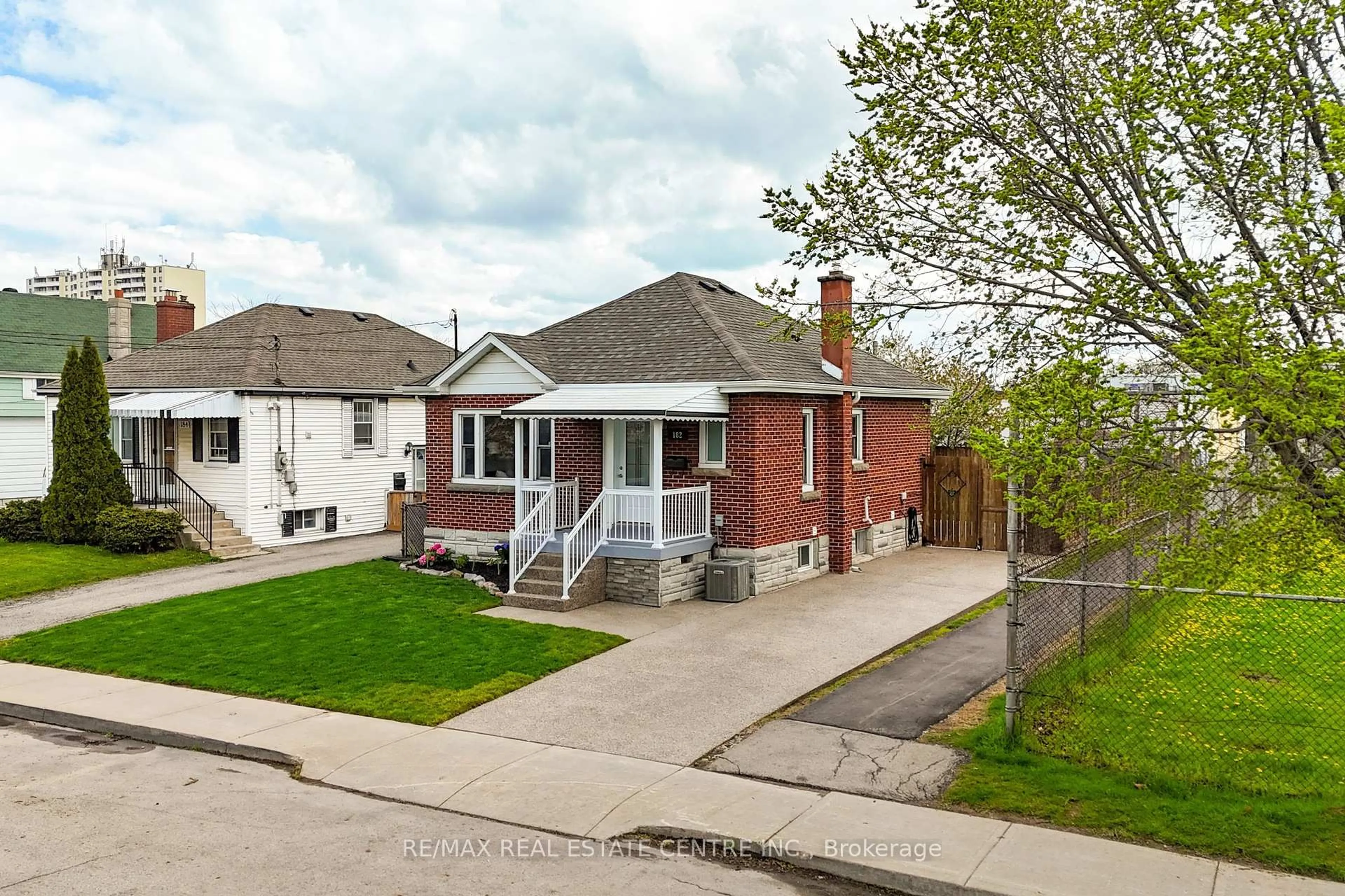 Home with brick exterior material, street for 182 Glennie Ave, Hamilton Ontario L8H 5W2