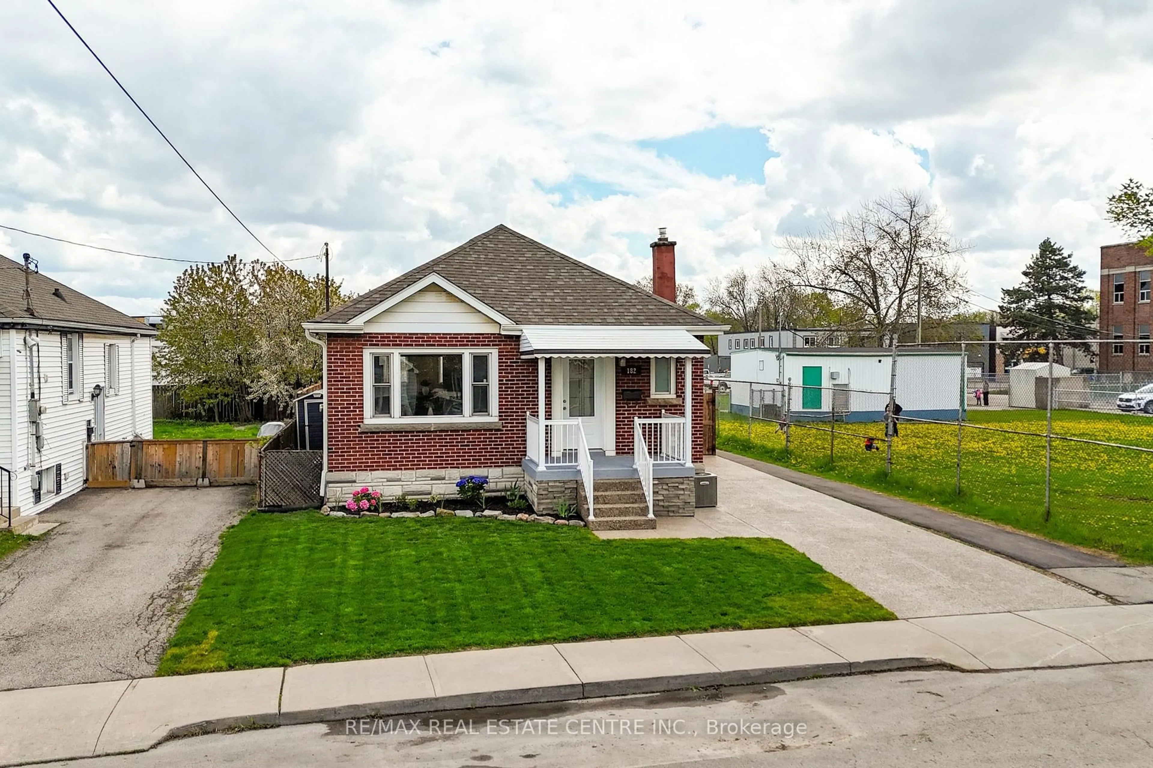 Home with brick exterior material, street for 182 Glennie Ave, Hamilton Ontario L8H 5W2