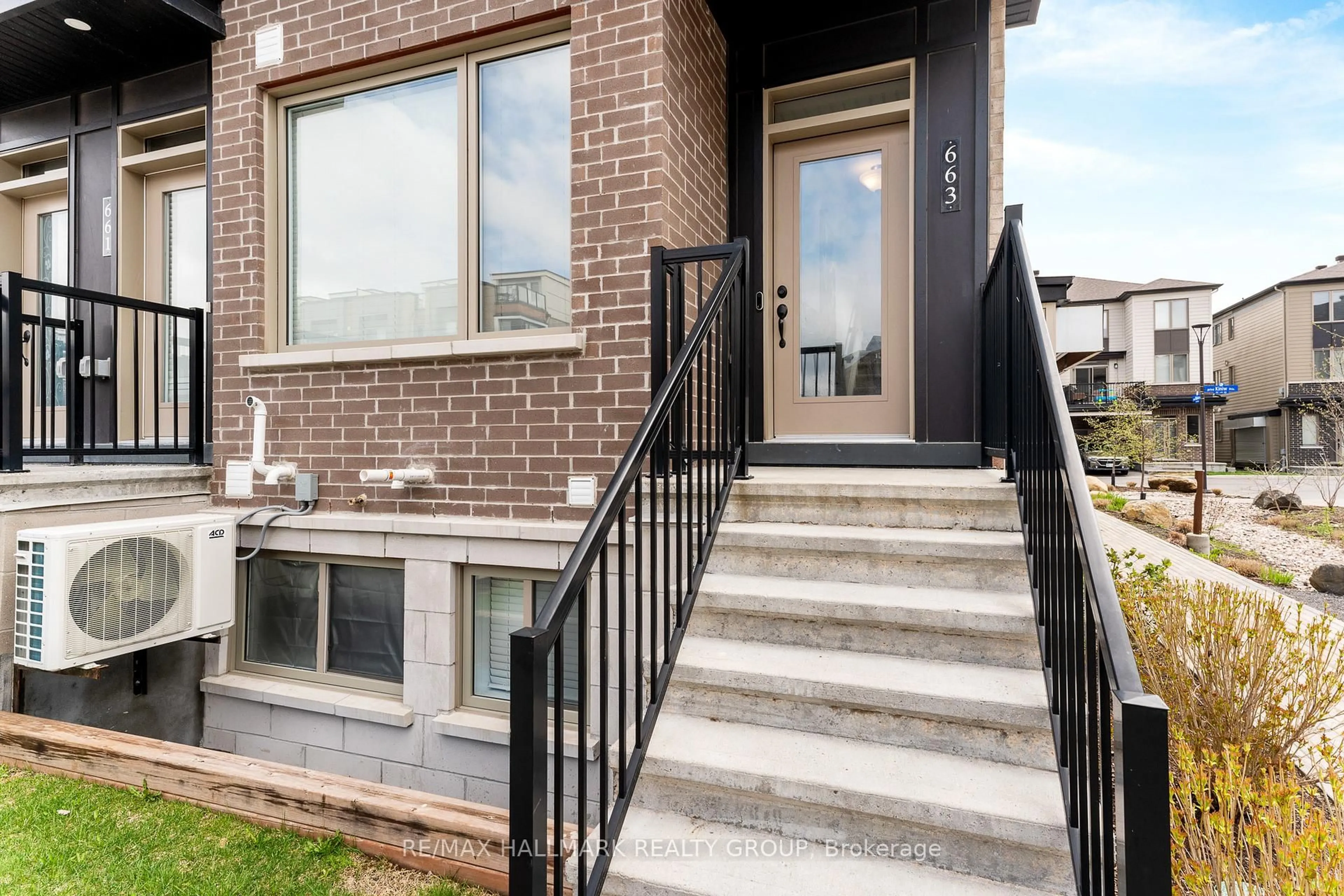 Home with brick exterior material, street for 663 Makwa Private N/A, Ottawa Ontario K1K 5A3