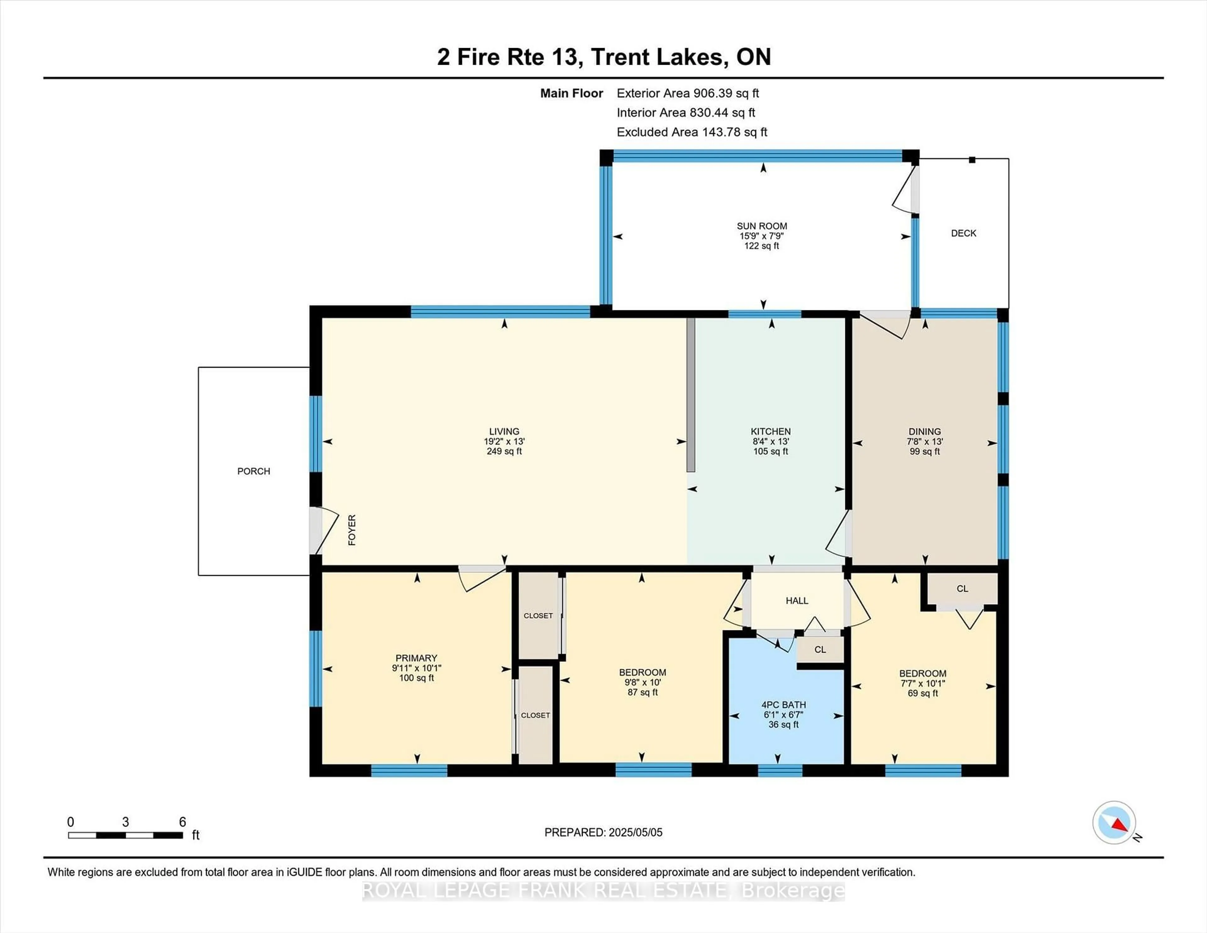Floor plan for 2 Fire Route 13 N/A, Trent Lakes Ontario K0L 2H0