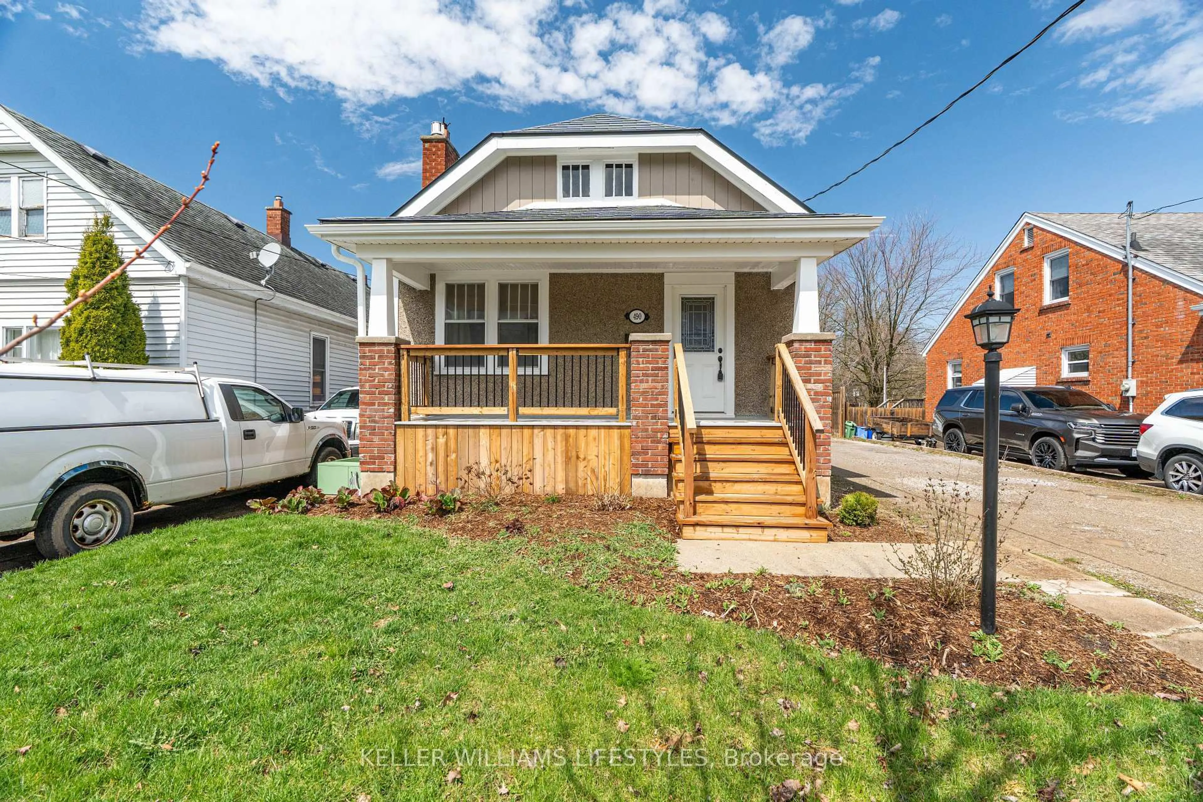 Home with brick exterior material, street for 490 Chester St, London South Ontario N6C 2J6