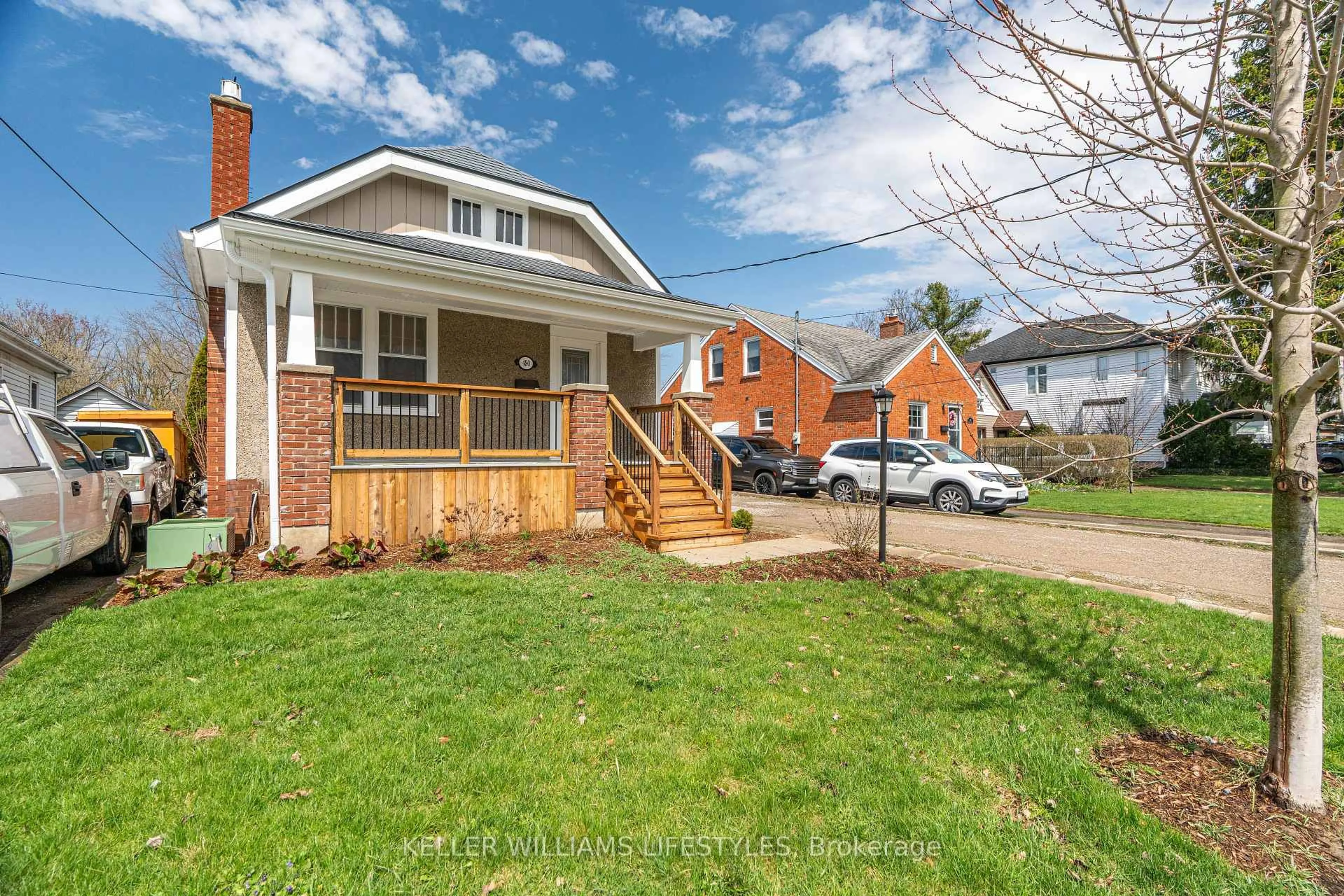Home with brick exterior material, street for 490 Chester St, London South Ontario N6C 2J6