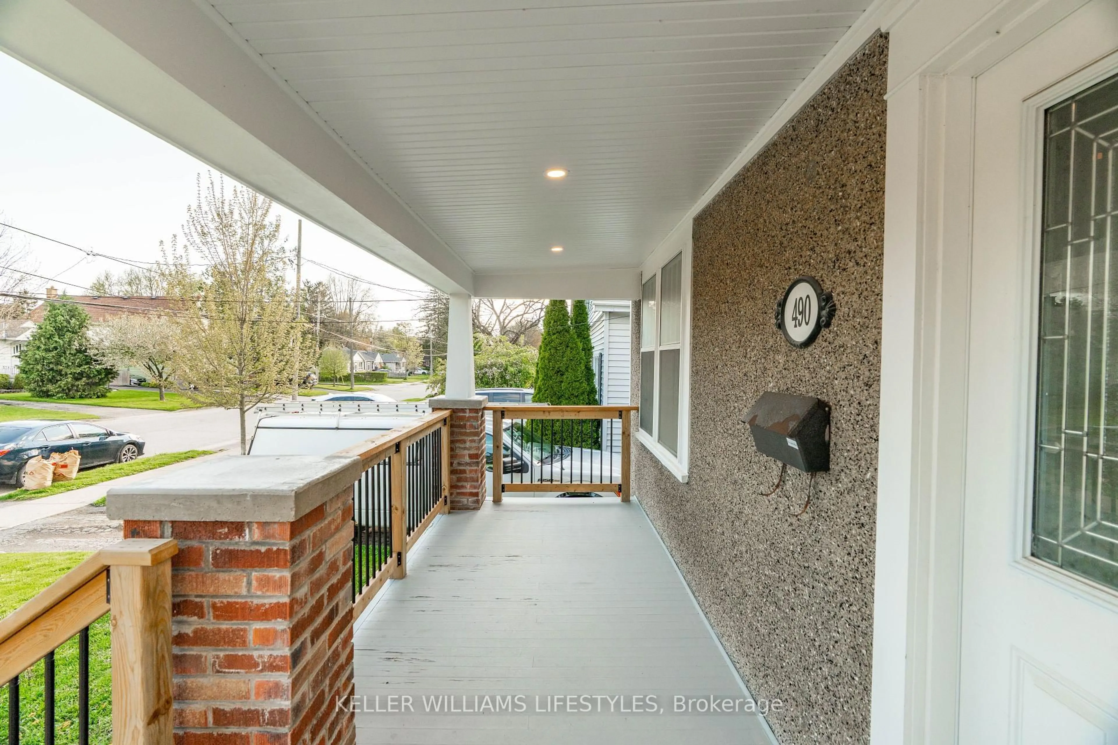 Patio, street for 490 Chester St, London South Ontario N6C 2J6