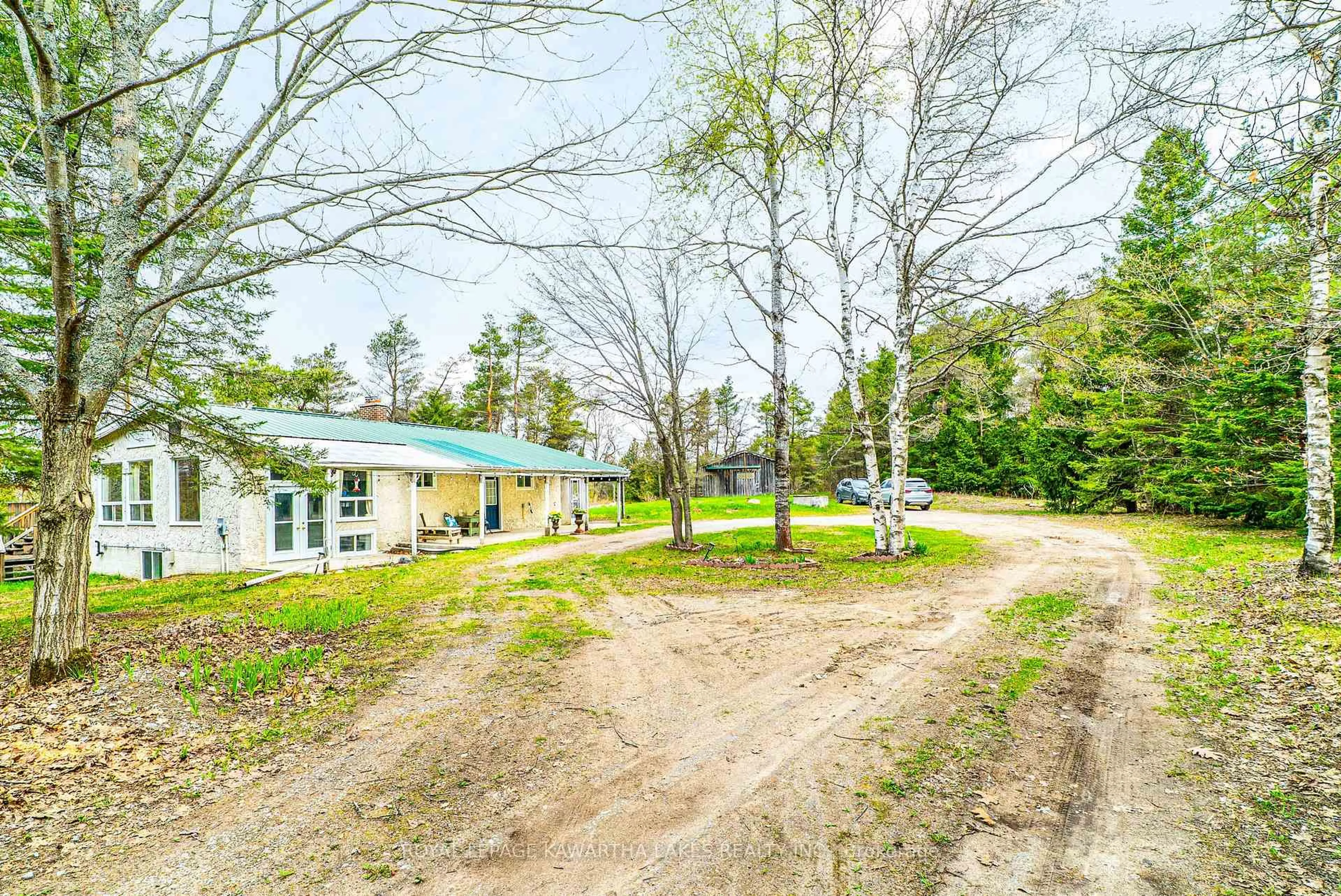 A pic from outside/outdoor area/front of a property/back of a property/a pic from drone, unknown for 219 Pontypool Rd, Kawartha Lakes Ontario L0A 1K0