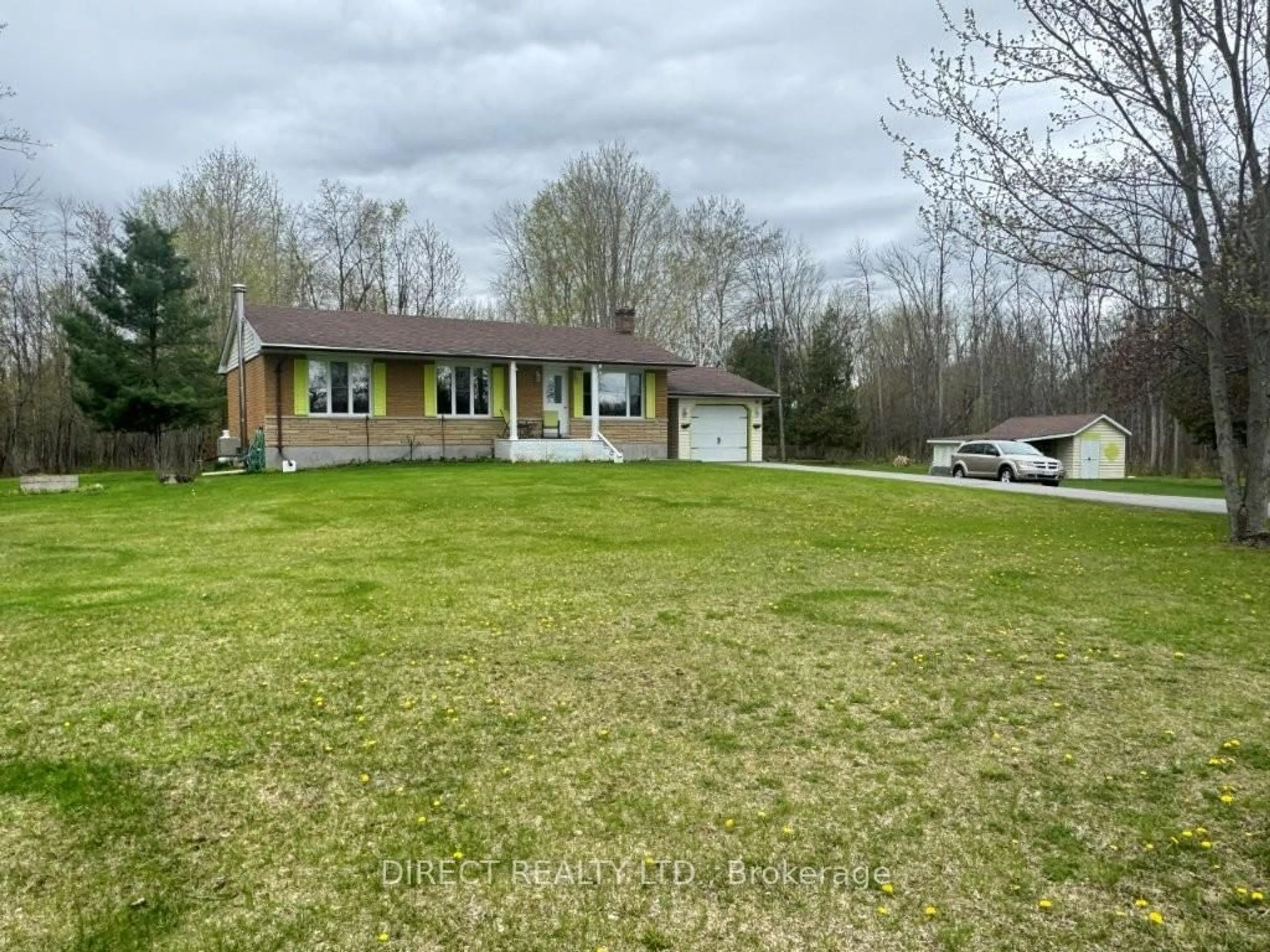 A pic from outside/outdoor area/front of a property/back of a property/a pic from drone, unknown for 513 Old Madoc Rd, Quinte West Ontario K0K 2B0