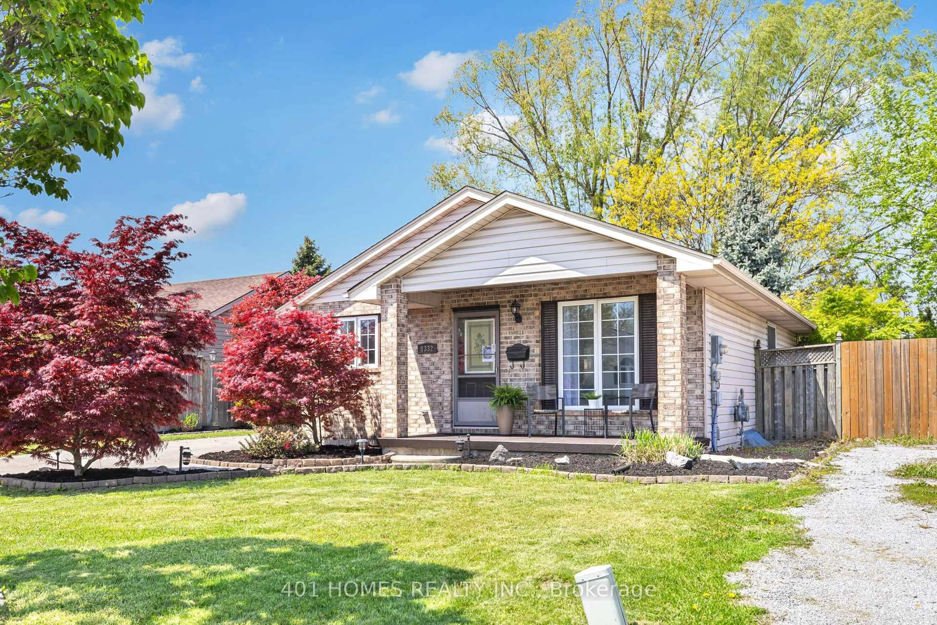 Home with brick exterior material, street for 1332 Hansen Cres, Windsor Ontario N8W 5M8