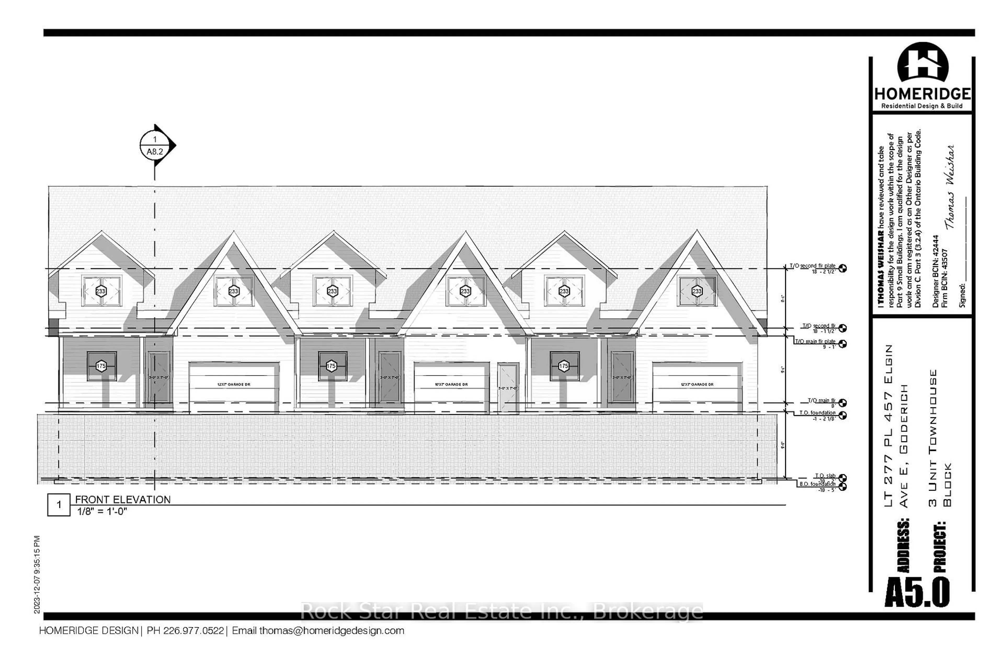 Floor plan for L277 PL457 Elgin Ave, Goderich Ontario N7A 1K6