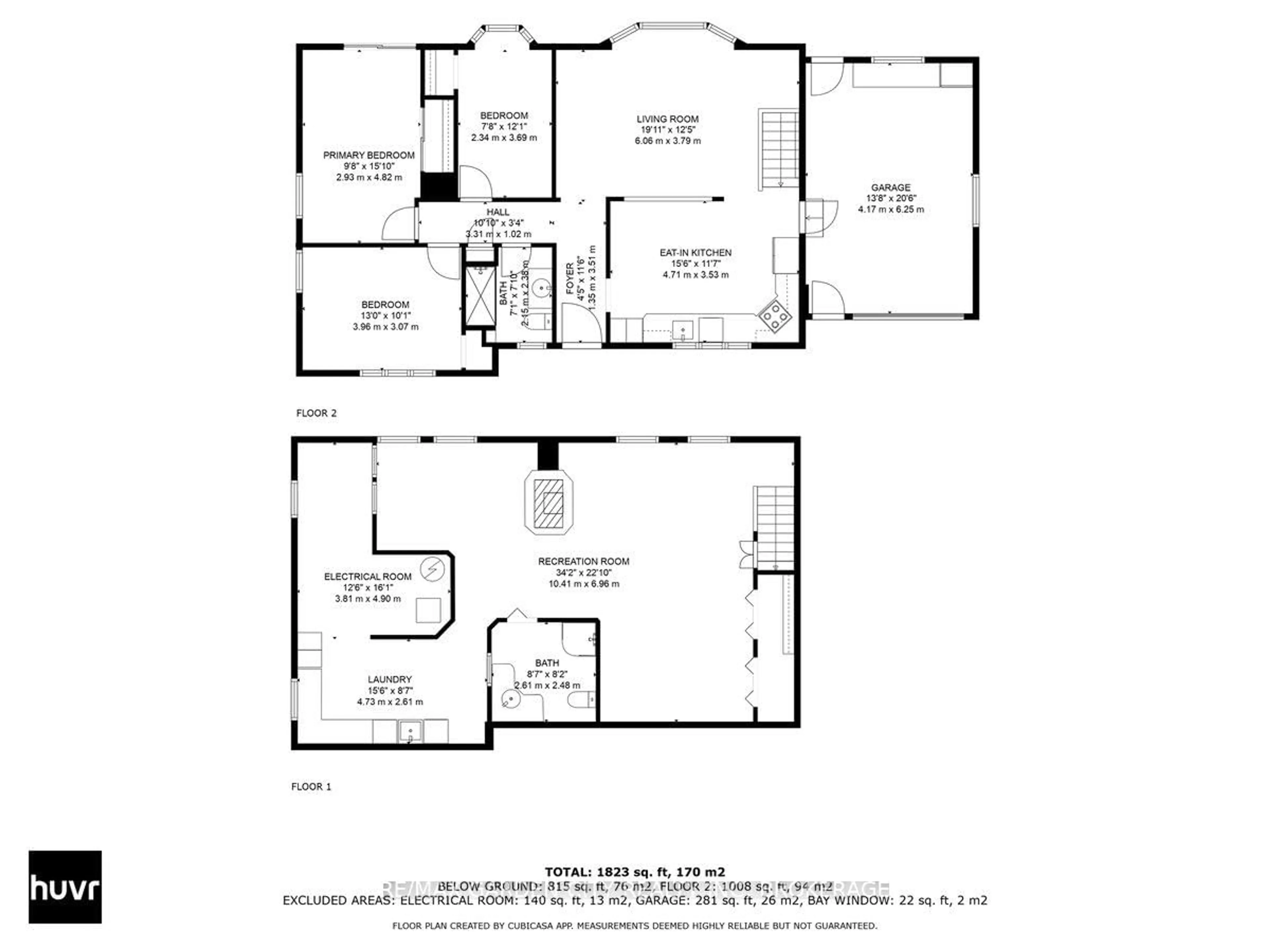 Floor plan for 13 Lorimer St, Pelham Ontario L0S 1E3