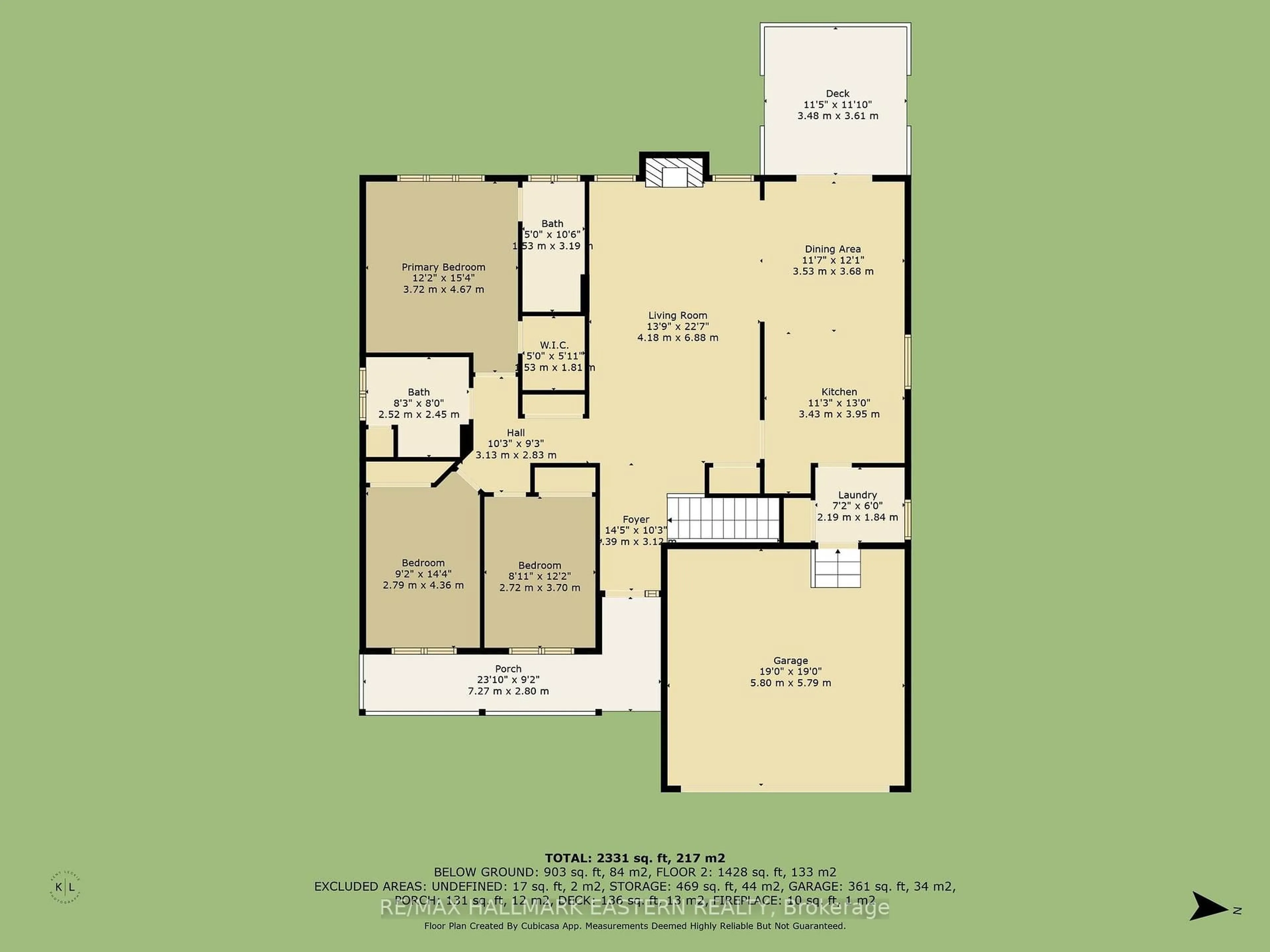 Floor plan for 20 Purple Dusk Dr, Kawartha Lakes Ontario K9V 0B2