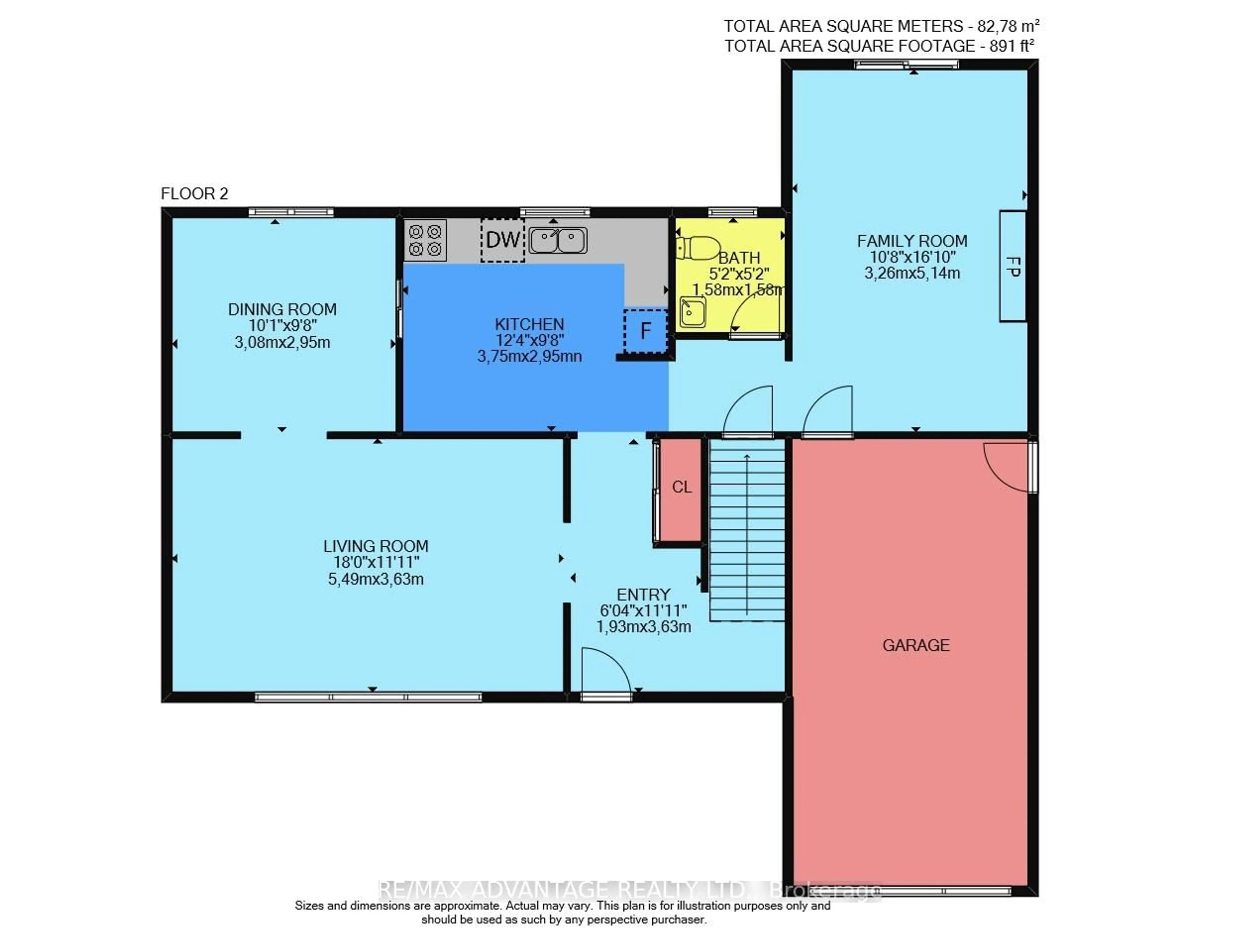 Floor plan for 48 Cheviot Rd, London South Ontario N6C 2X7