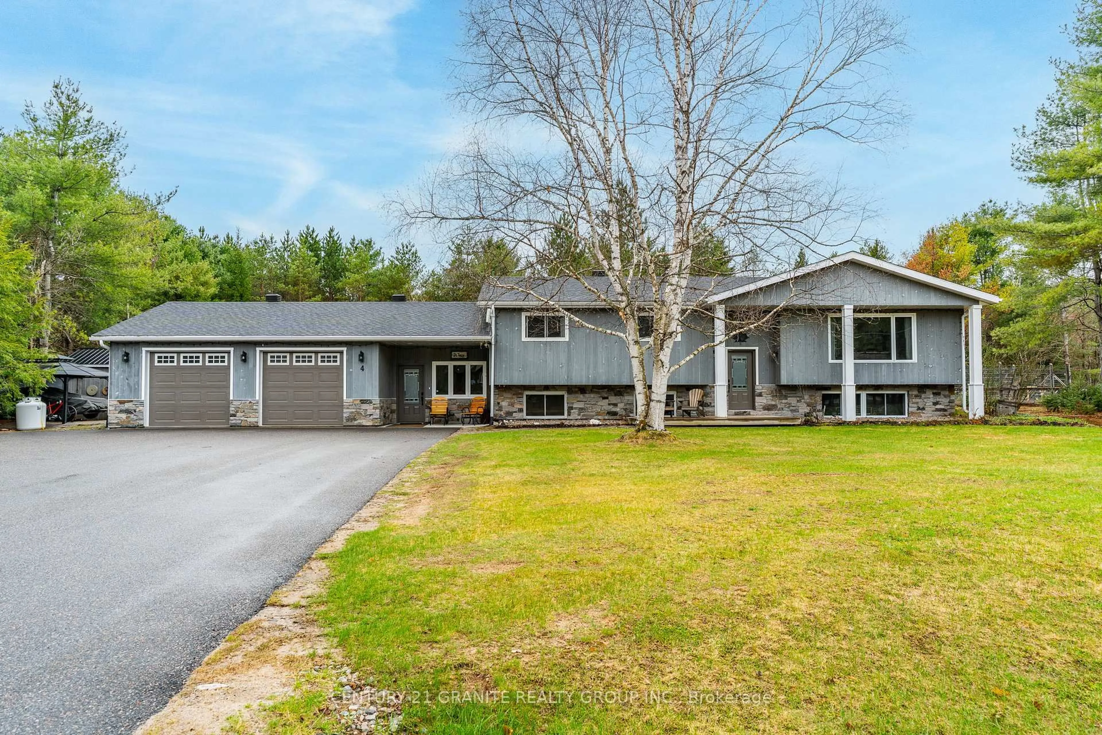 A pic from outside/outdoor area/front of a property/back of a property/a pic from drone, unknown for 4 Airview Dr, Bancroft Ontario K0L 1C0