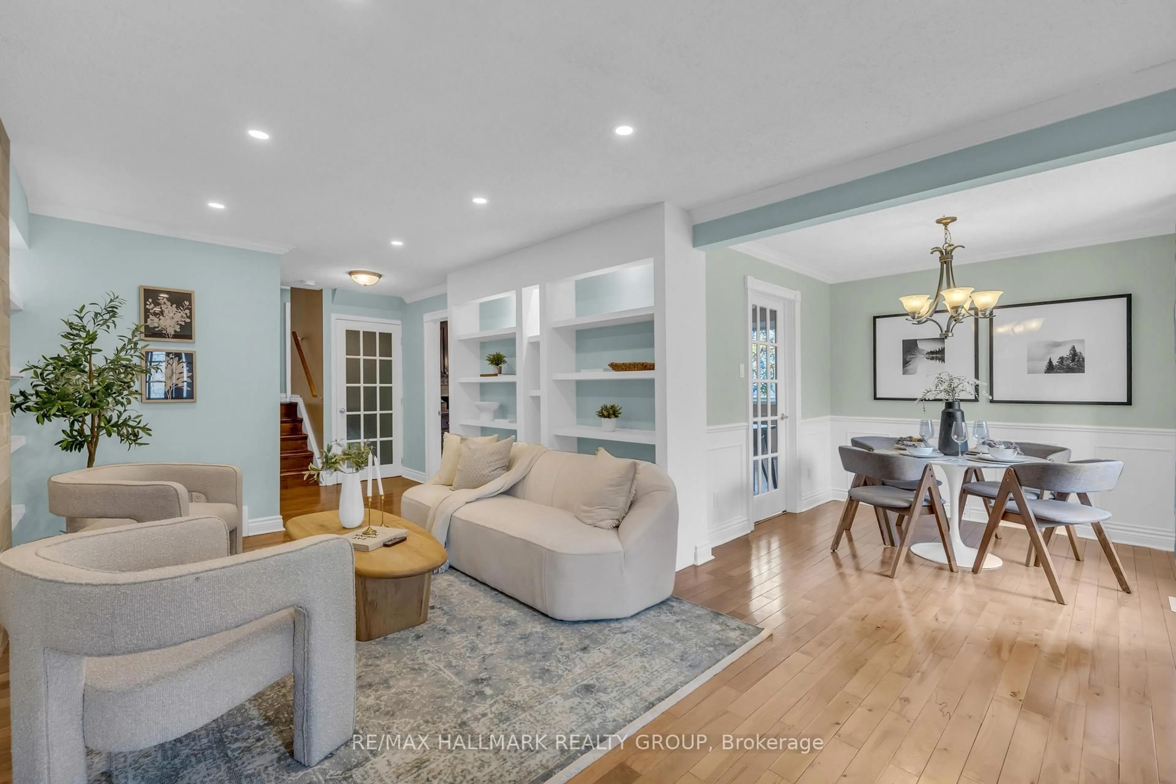 Living room with furniture, unknown for 8 Scharf Lane, Kanata Ontario K2L 2K2