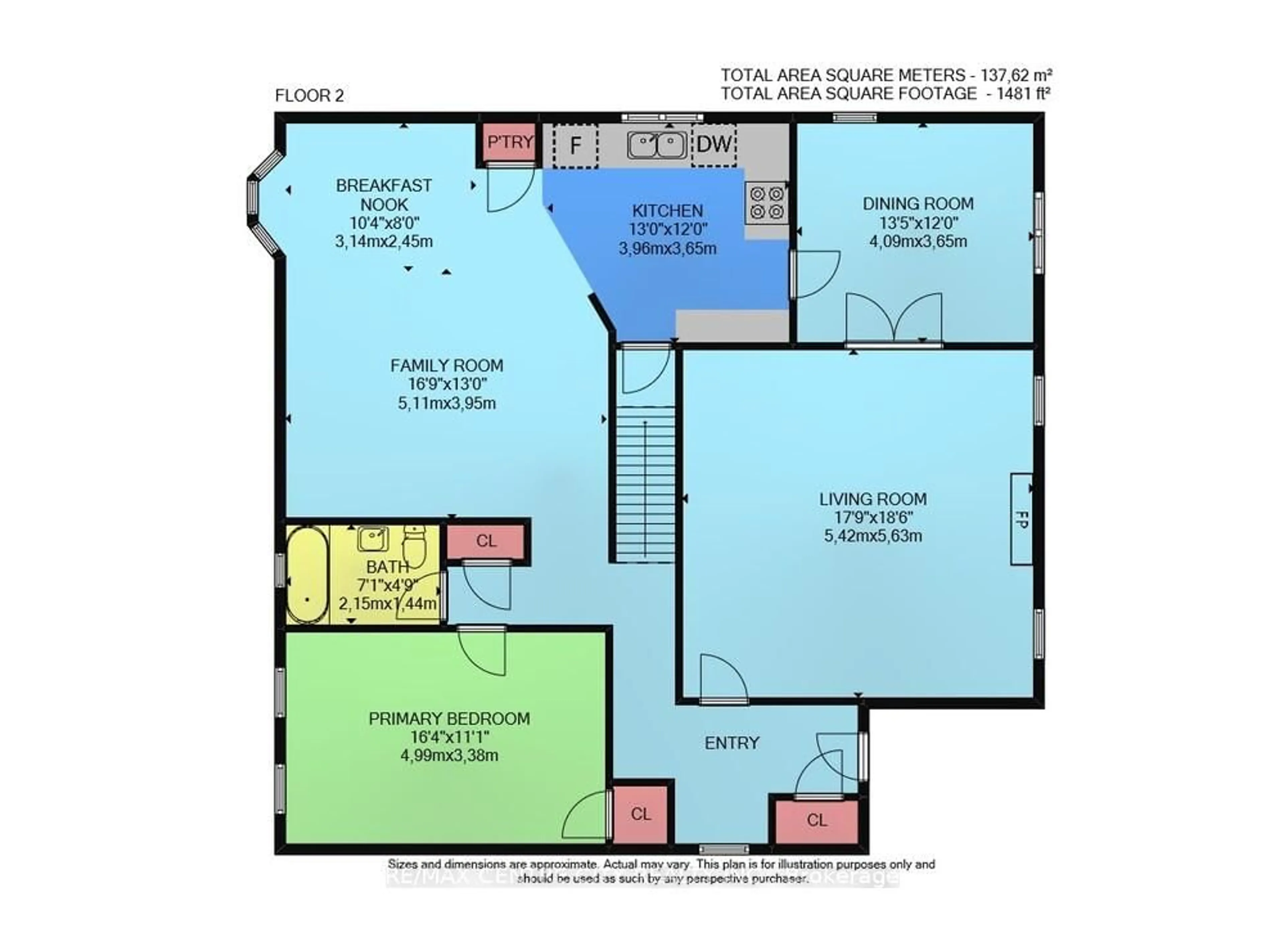 Floor plan for 329 Victoria St, London East Ontario N6A 2C6