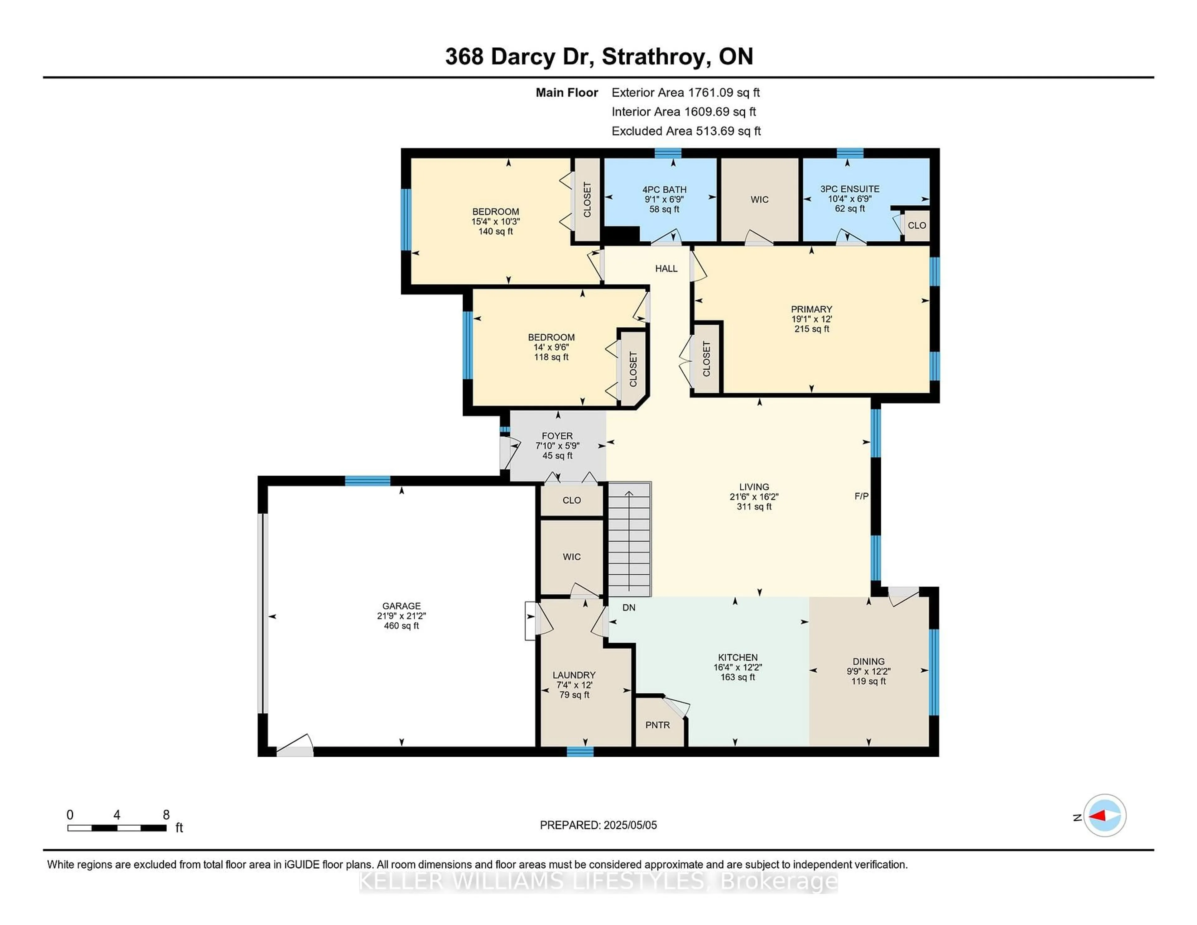 Floor plan for 368 Darcy Dr, Strathroy Caradoc Ontario N7G 0A1