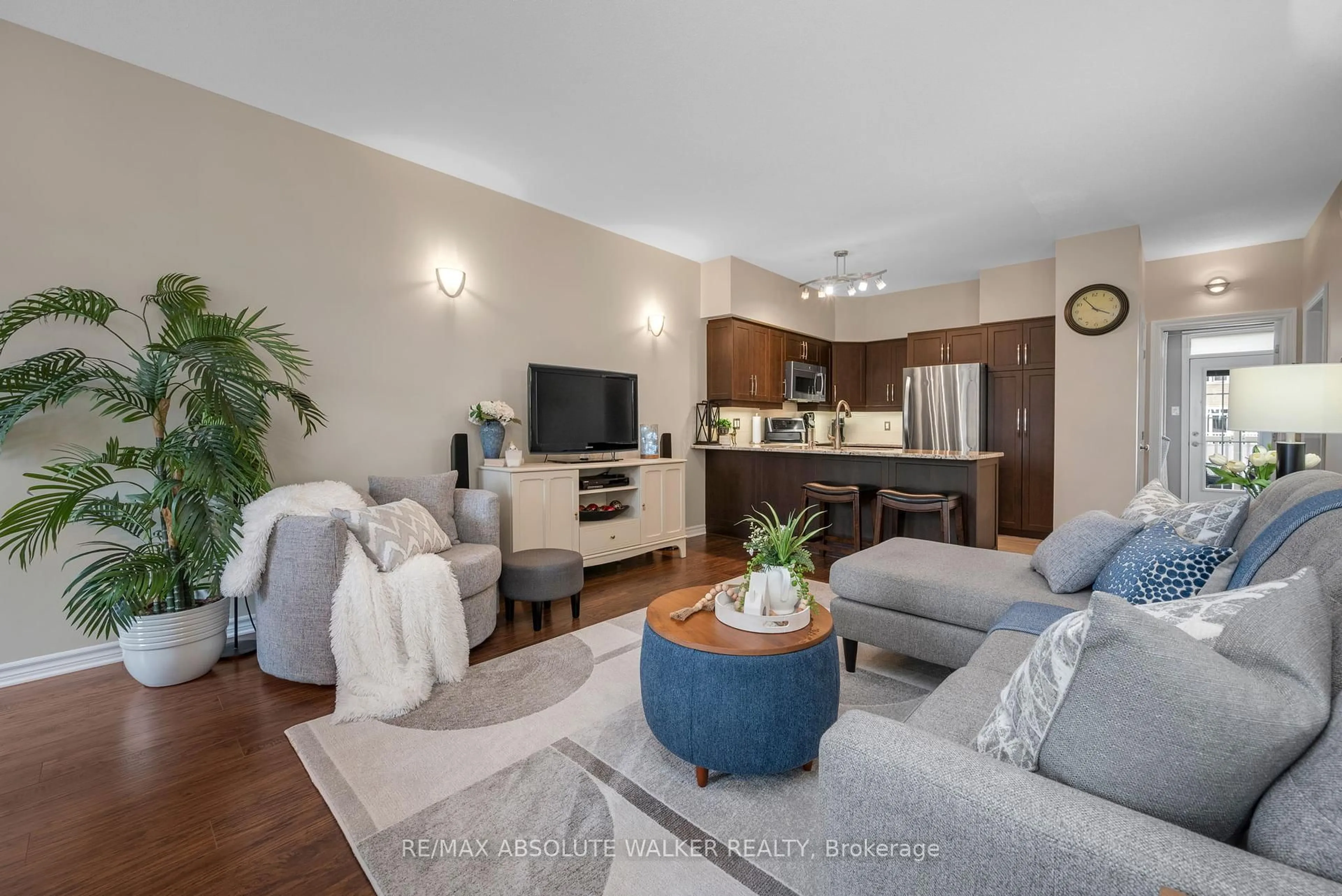 Living room with furniture, unknown for 48 Edenvale Dr, Ottawa Ontario K2K 0A3