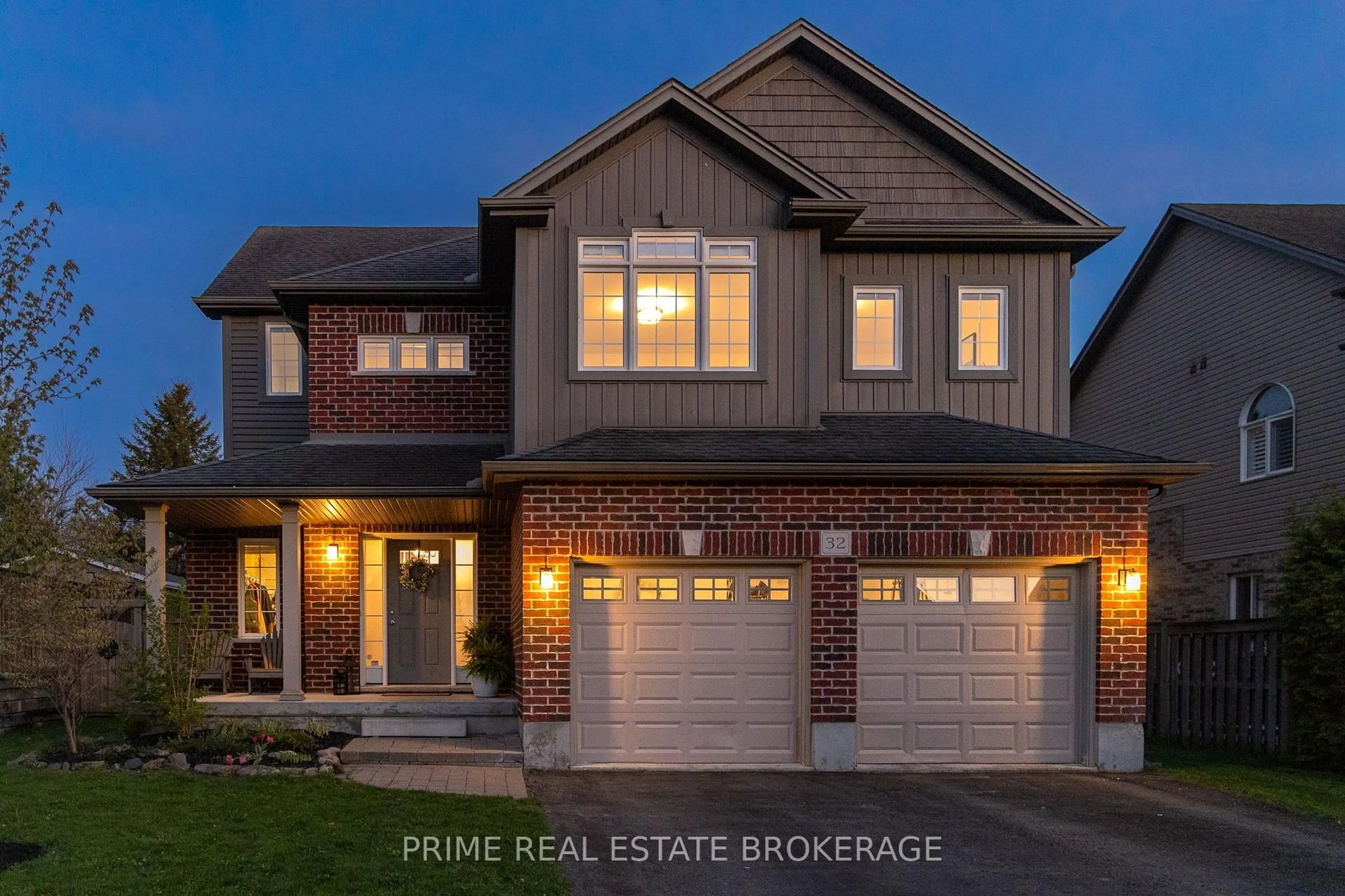 Home with brick exterior material, street for 32 VALLEYVIEW Cres, Middlesex Centre Ontario N0L 1R0