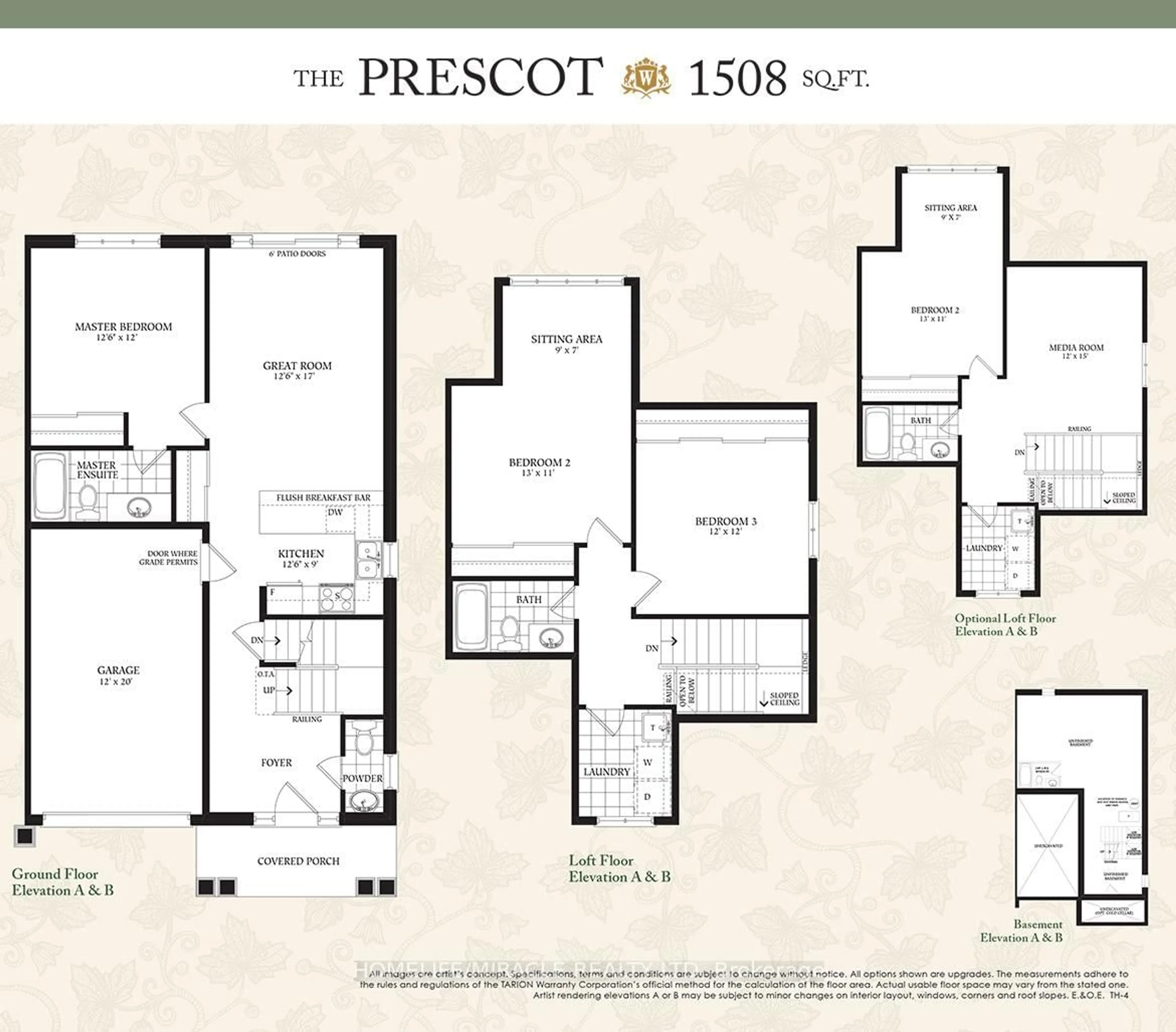 Floor plan for 26 Windsor Circ, Niagara-on-the-Lake Ontario L0S 1J0