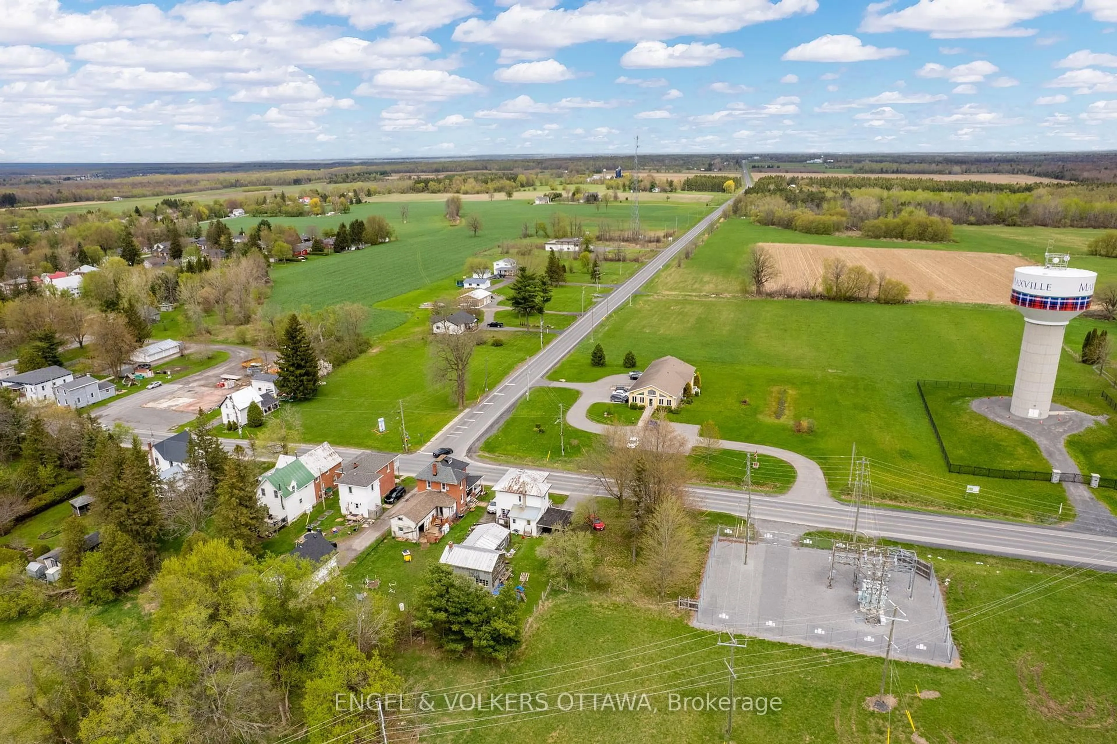 A pic from outside/outdoor area/front of a property/back of a property/a pic from drone, street for 66 Main St, North Glengarry Ontario K0C 1T0