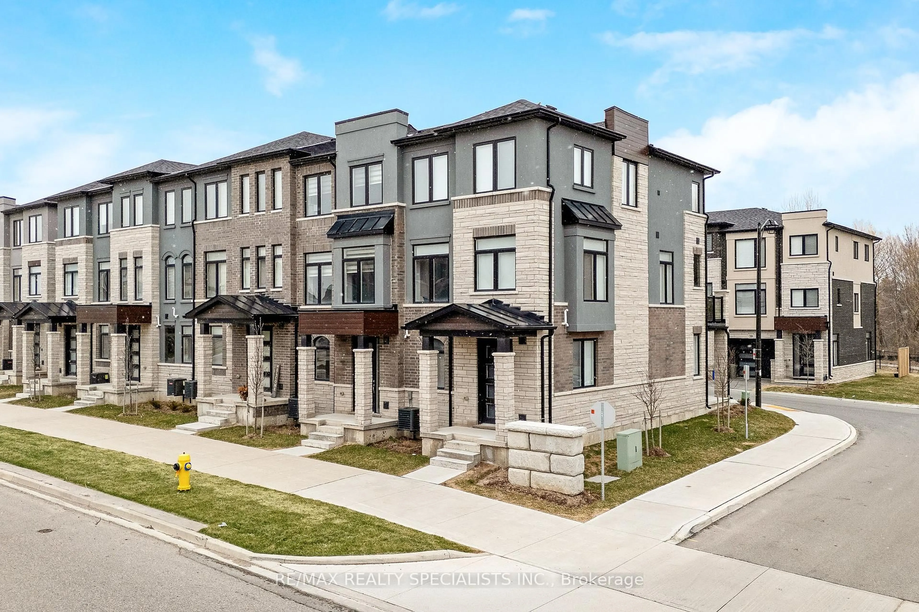 Home with brick exterior material, street for 290 Equestrian Way #24, Cambridge Ontario N3E 0E7