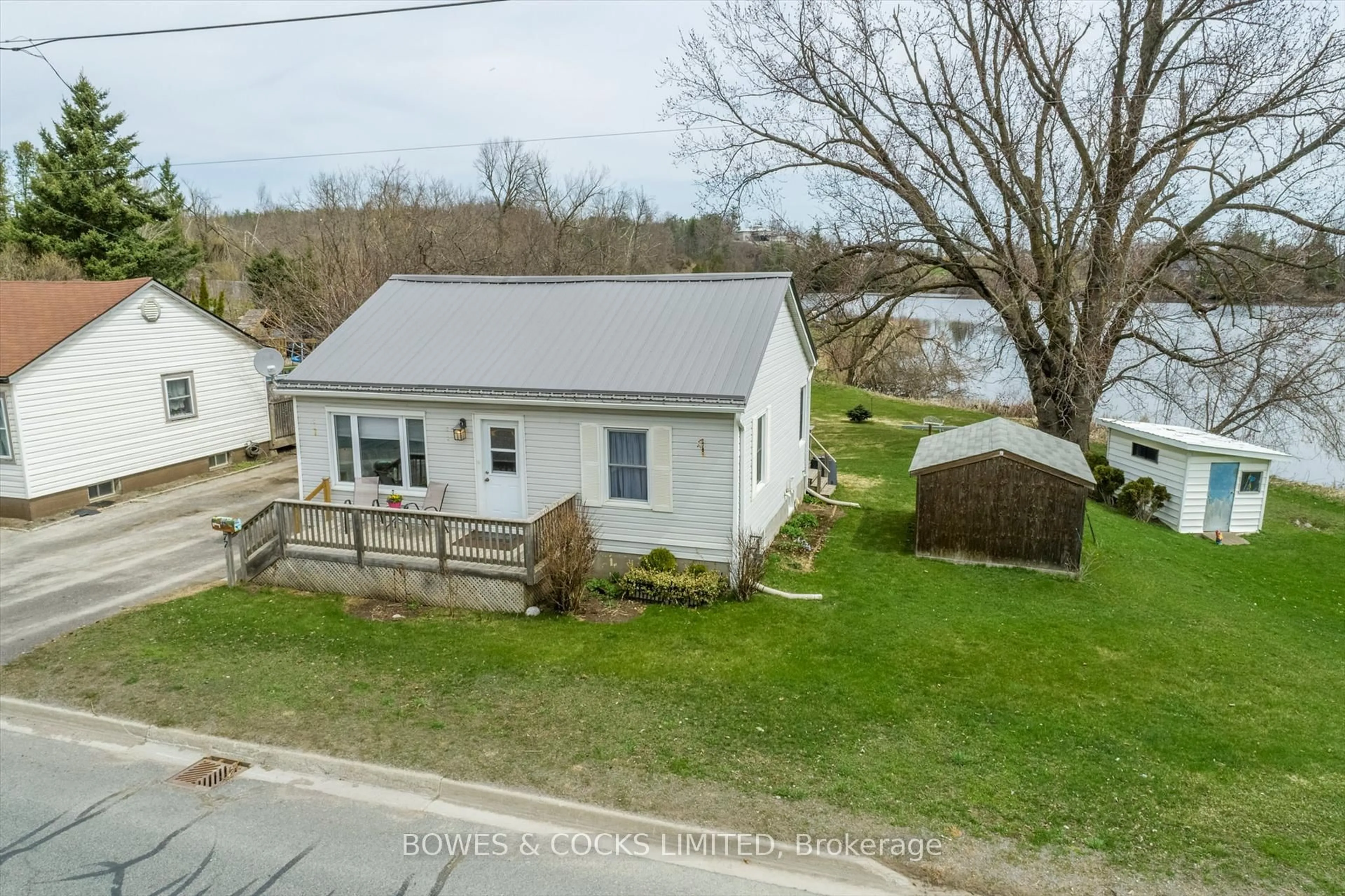 A pic from outside/outdoor area/front of a property/back of a property/a pic from drone, unknown for 77 County Rd 40 N/A, Asphodel-Norwood Ontario K0L 2V0