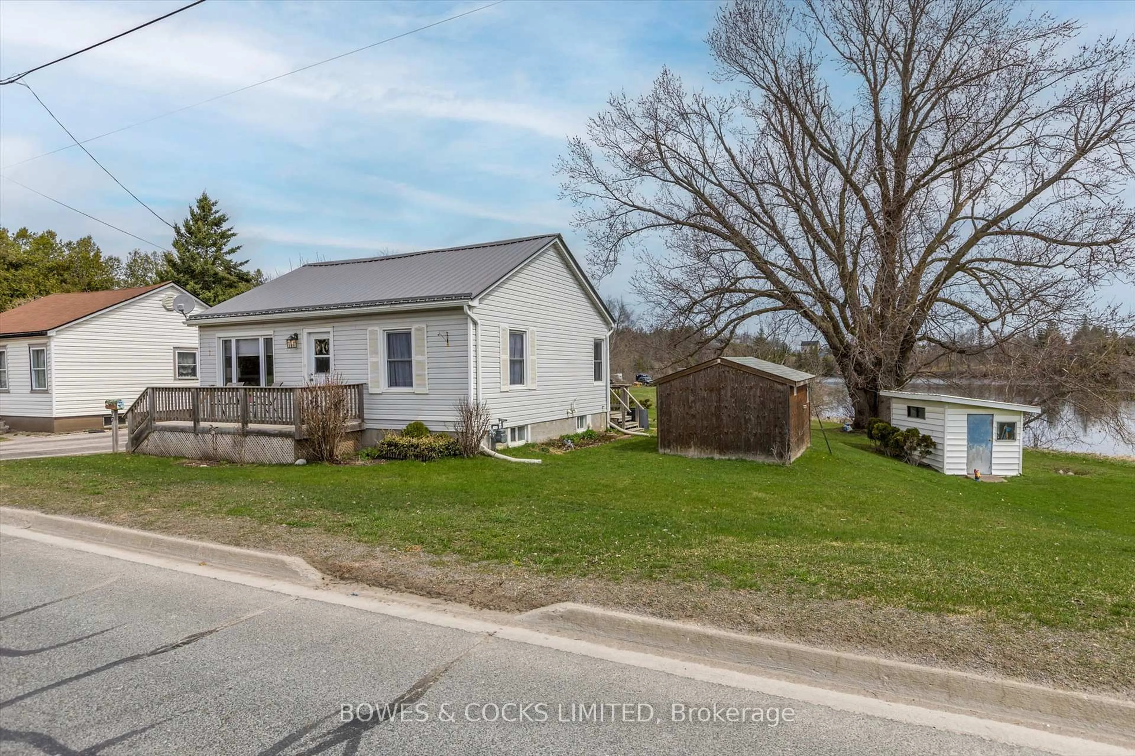 A pic from outside/outdoor area/front of a property/back of a property/a pic from drone, street for 77 County Rd 40 N/A, Asphodel-Norwood Ontario K0L 2V0