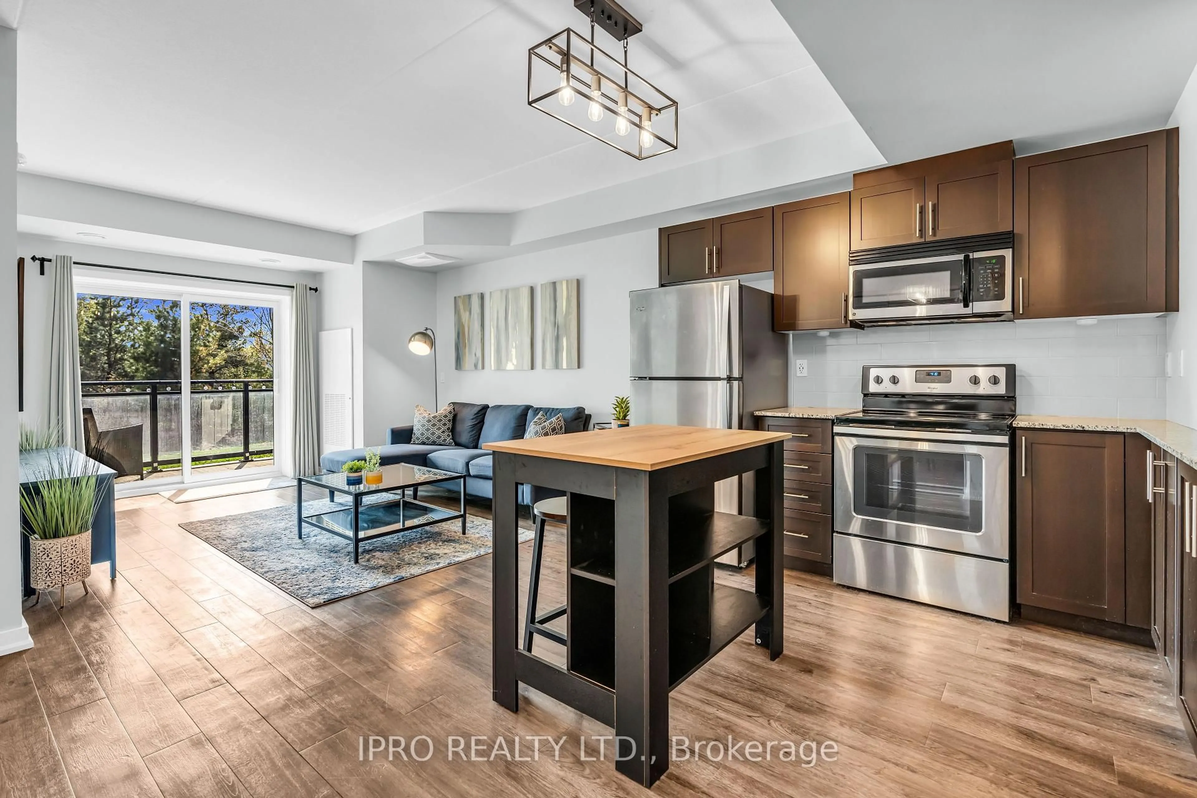 Open concept kitchen, unknown for 25 Kay Cres #LL12, Guelph Ontario N1L 0P2