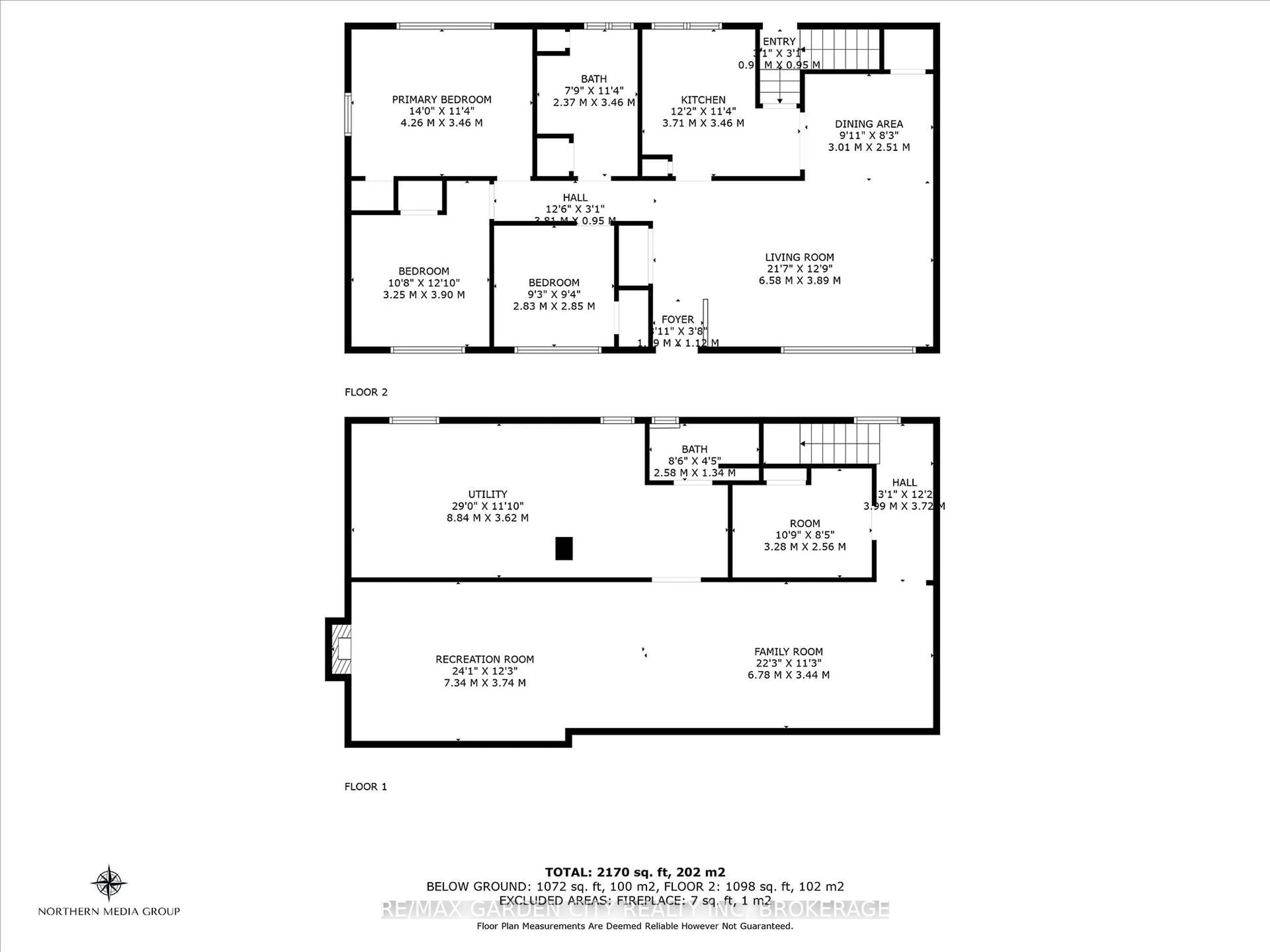 Floor plan for 58 Diffin Dr, Welland Ontario L3C 2K1