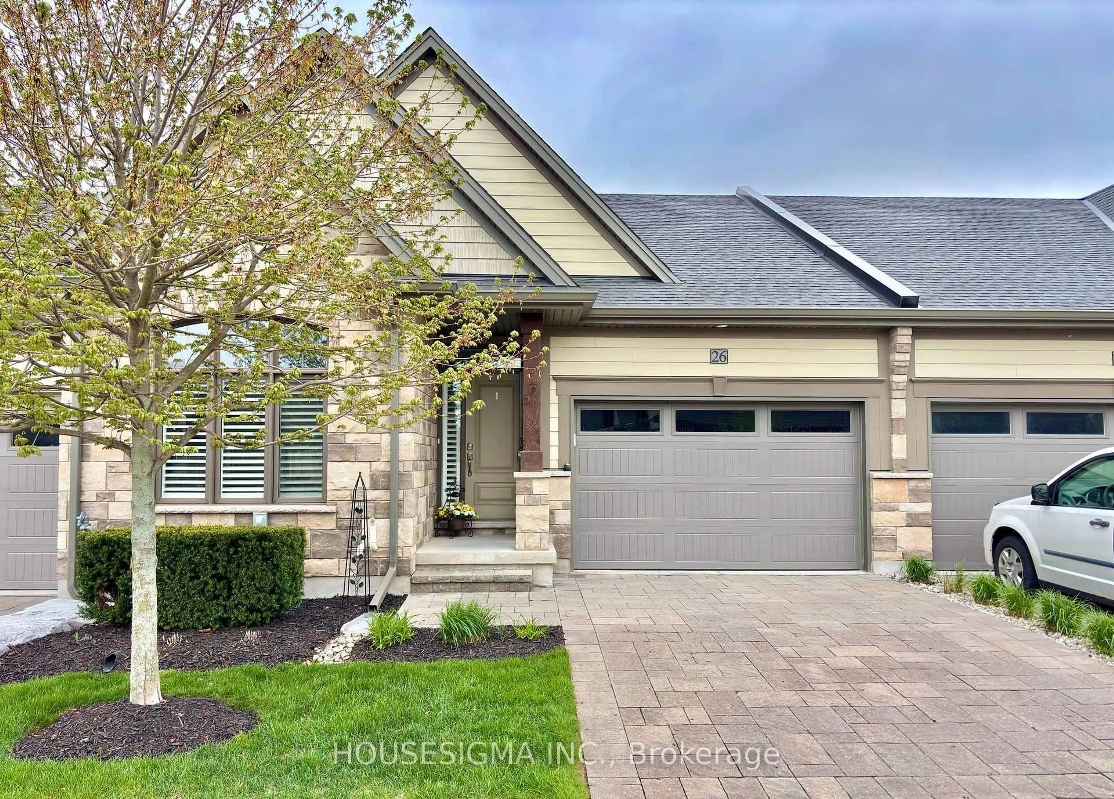 Home with brick exterior material, street for 180 Port Robinson Rd #26, Pelham Ontario L0S 1E6